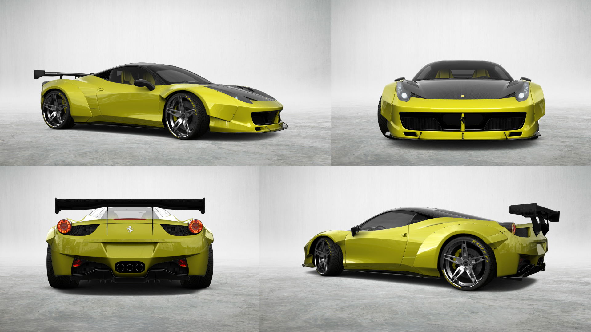 Ferrari 458 Italia 2 door spider 2010 tuning
