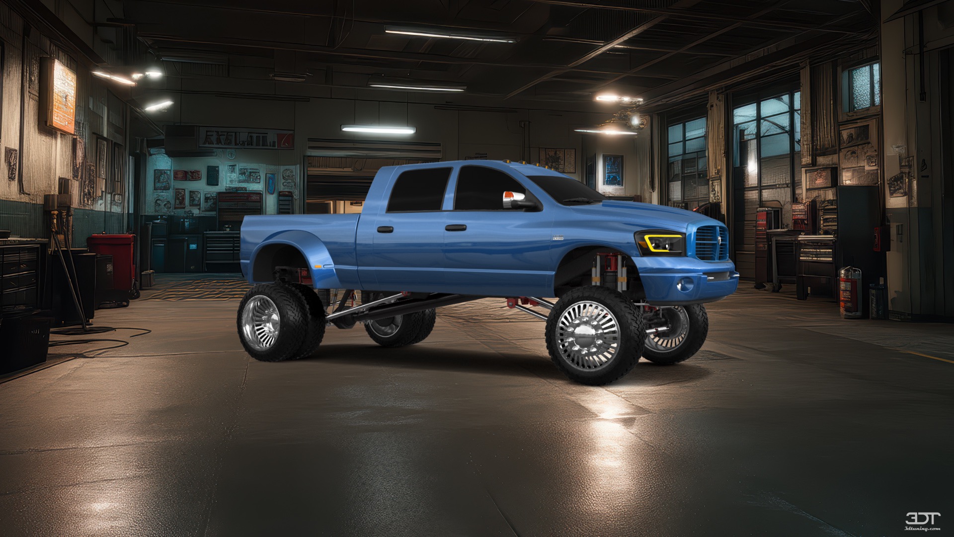 Dodge Ram 3500 Dually 4 Door pickup truck 2007 tuning