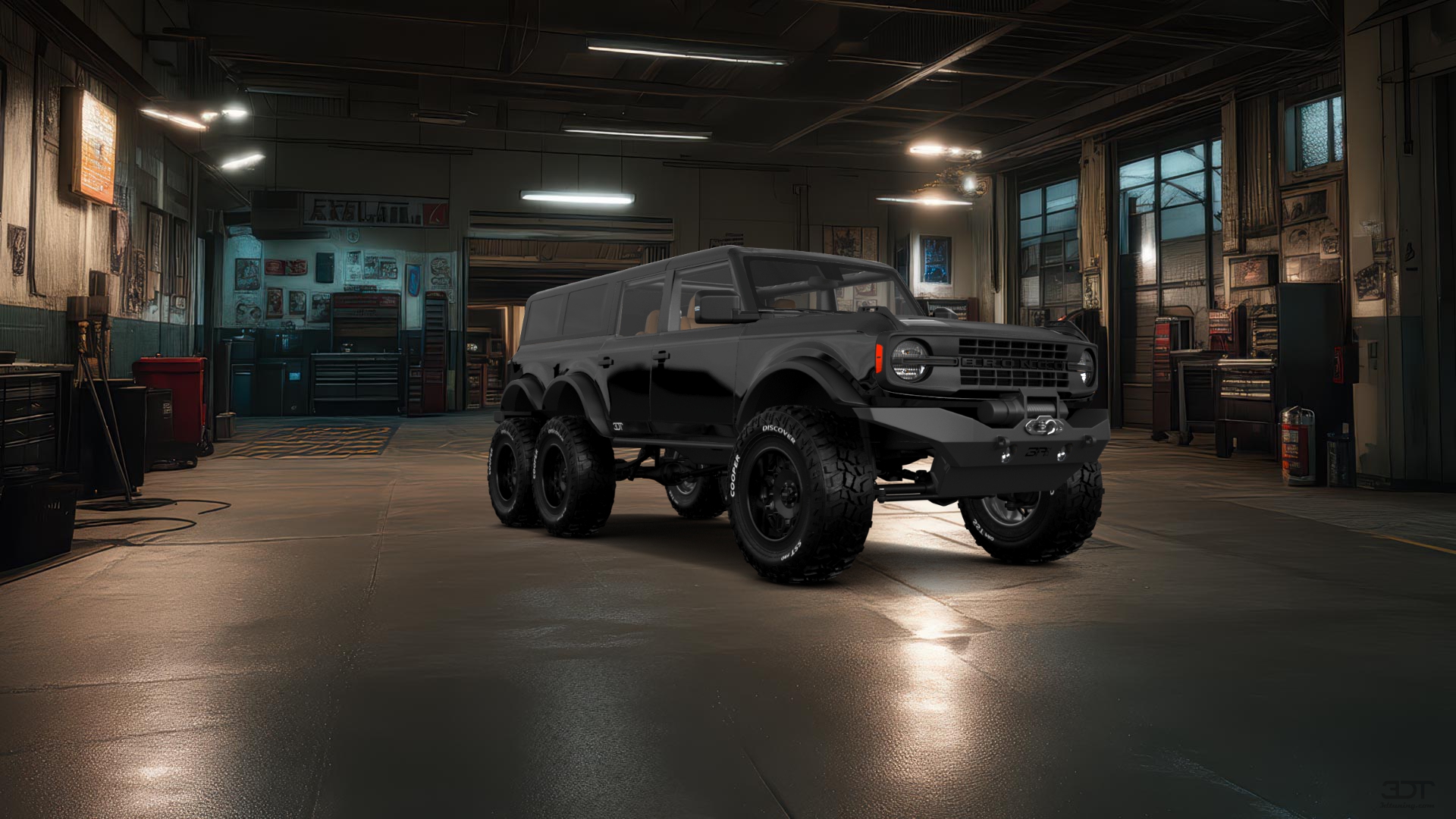 Ford Bronco 6X6 4 Door pickup truck 2021 tuning