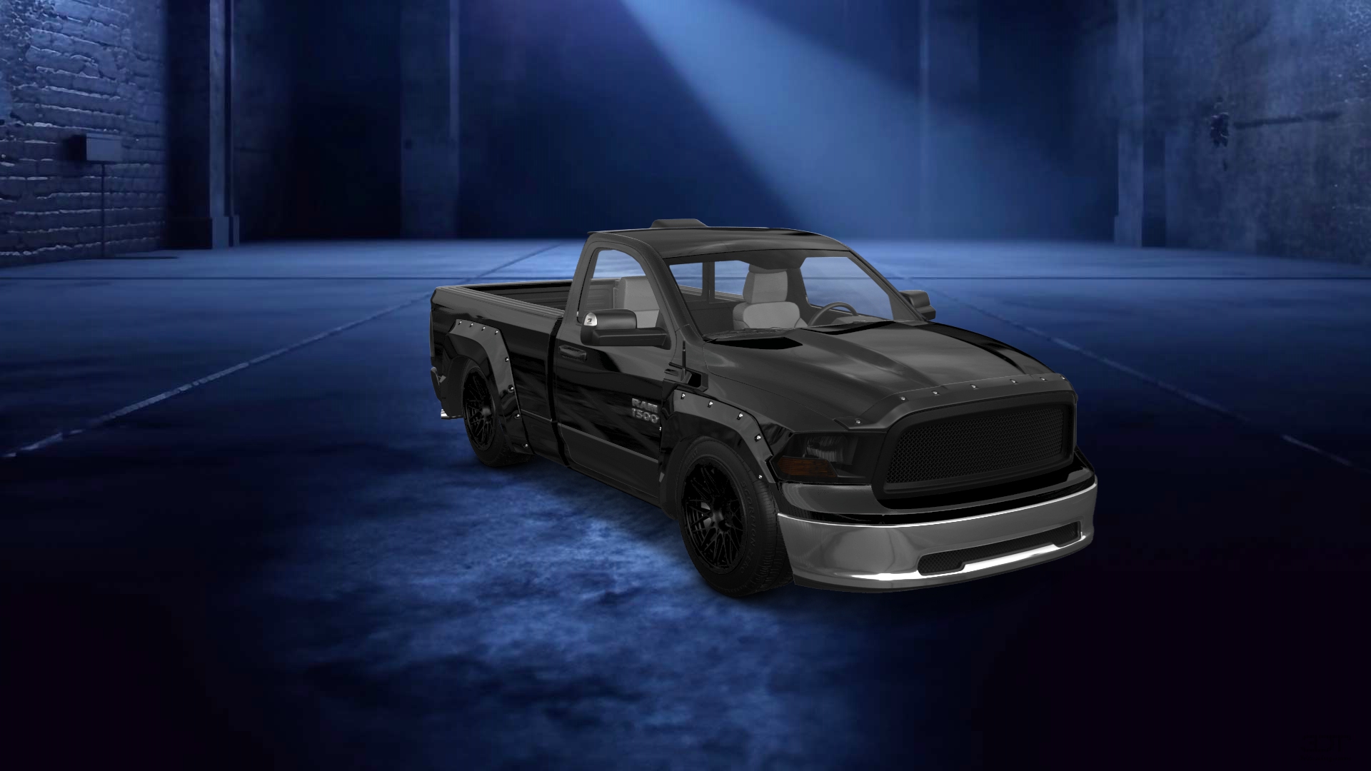 Dodge Ram 1500 6.4' box Regular Cab 2 Door pickup truck 2009 tuning