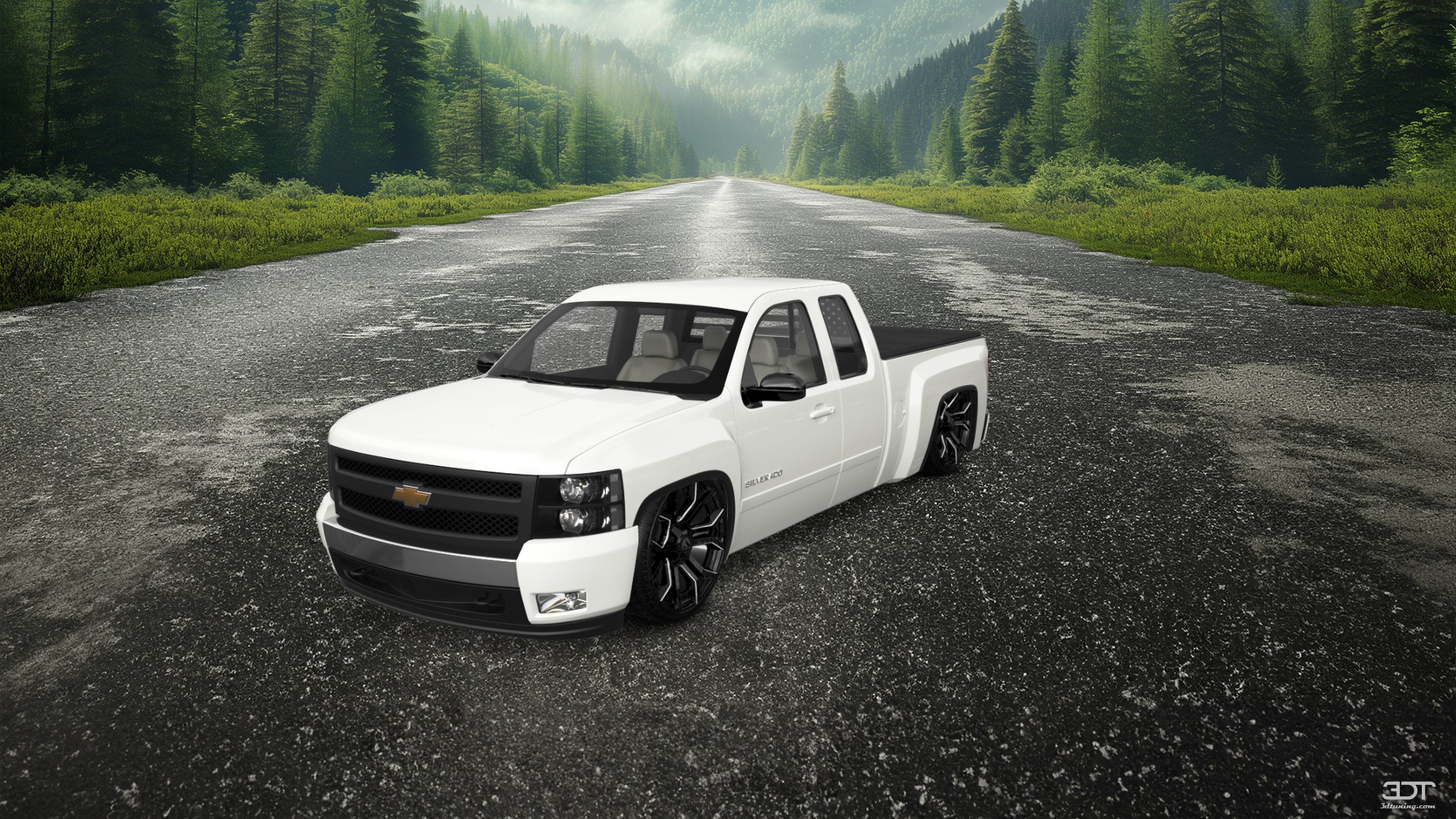 Chevrolet Silverado 1500 6.6 ft box Pickup Truck 2008 tuning