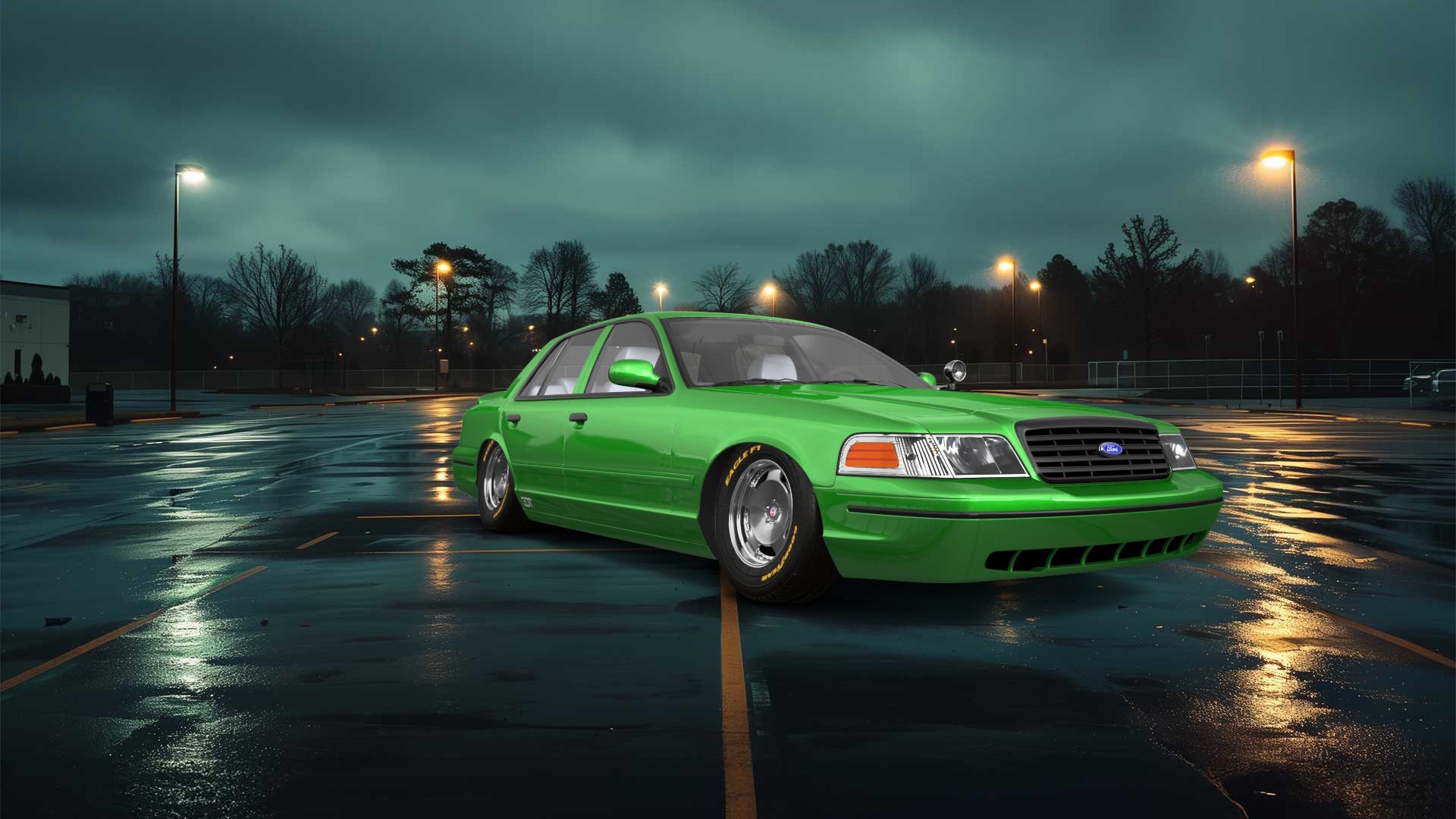 Ford Crown Victoria Sedan 2007 tuning