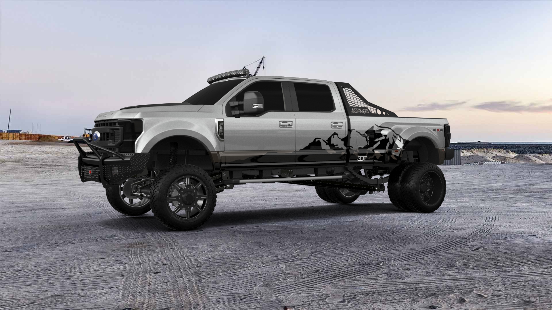 Ford F-350 DRW 4 Door pickup truck 2021 tuning