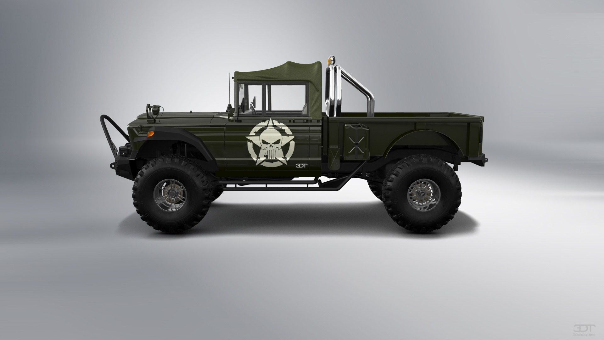 Jeep Kaiser M715 2 Door pickup truck 1968 tuning