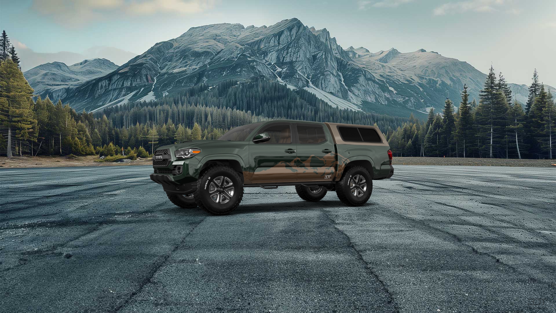 Toyota Tacoma 4 Door pickup truck 2018 tuning