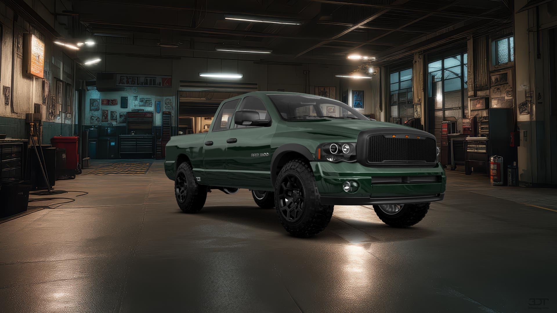 Dodge Ram 1500 6.4 ft box 4 Door pickup truck 2002 tuning