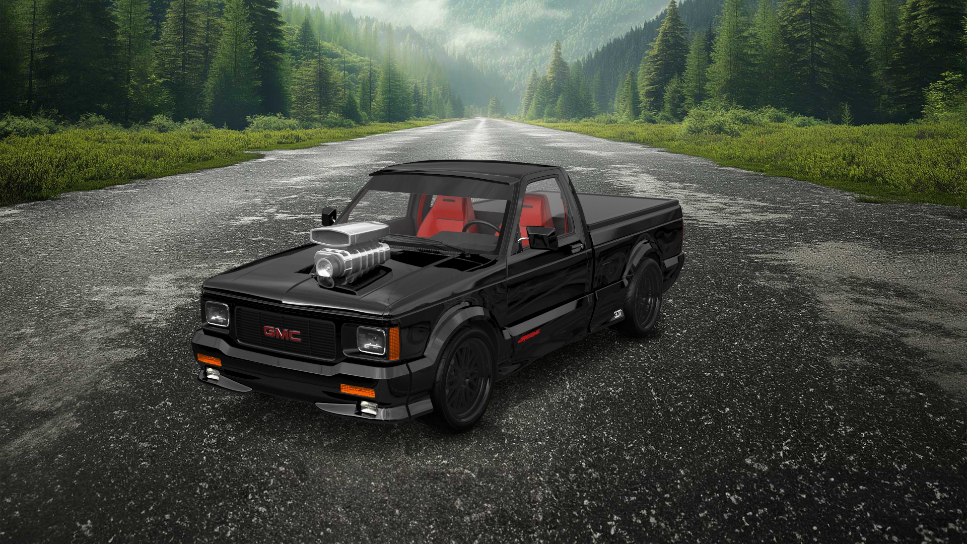 GMC Syclone 2 Door pickup truck 1991