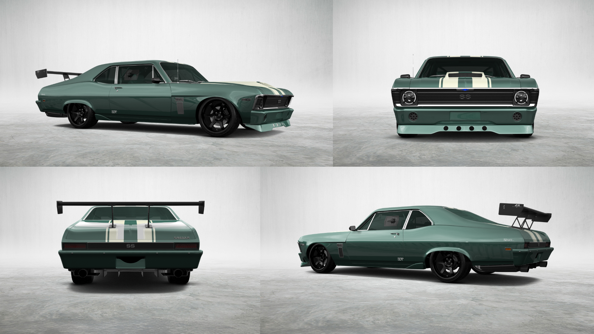 Chevrolet Chevy II Nova 2 Door Coupe 1968