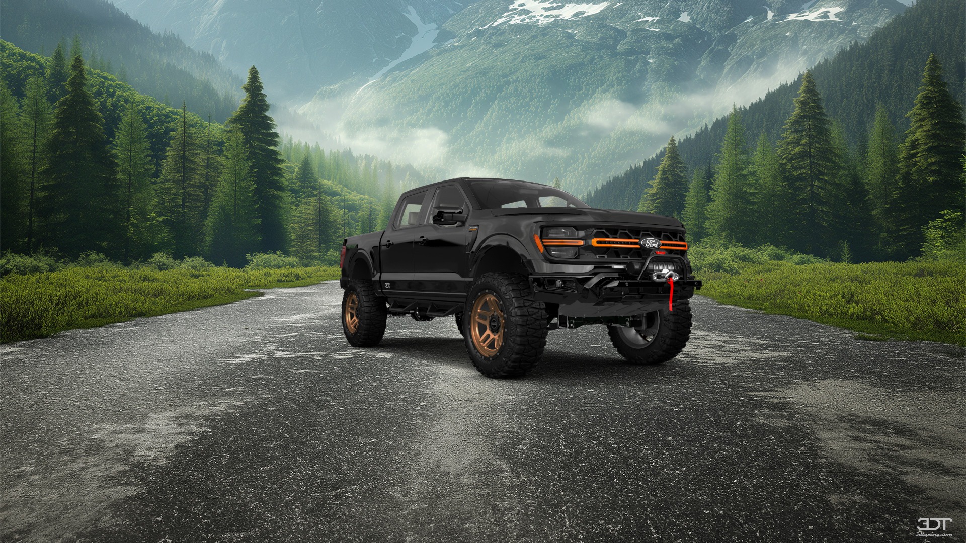 Ford F-150 SuperCrew 4 Door pickup truck 2024