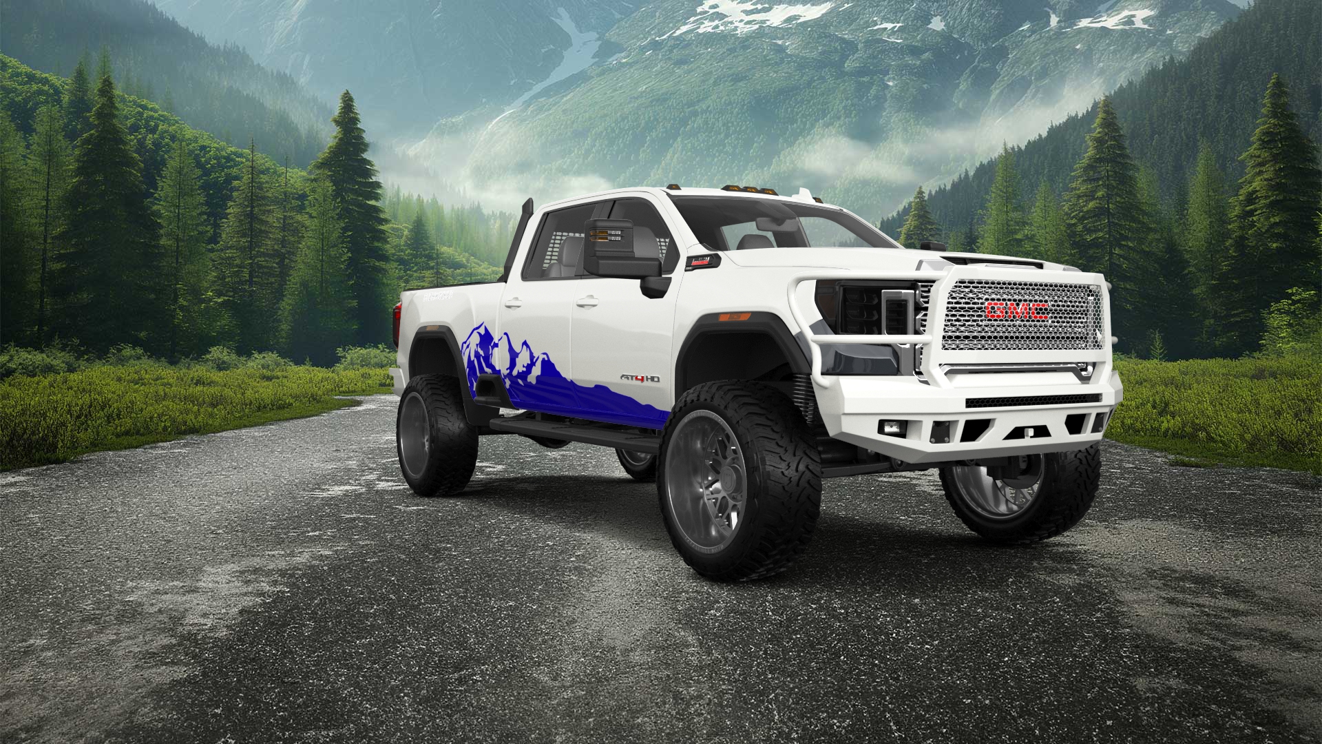 GMC Sierra 2500 HD 4 Door pickup truck 2020