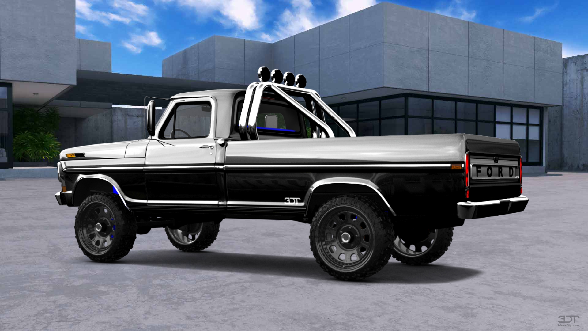 Ford F-250 2 Door pickup truck 1971