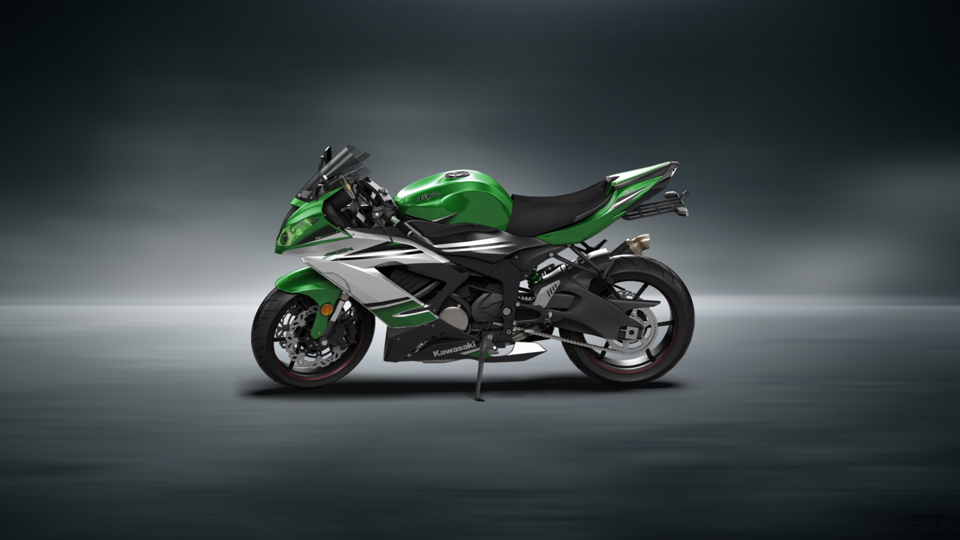 Kawasaki Ninja ZX 6R Sport Bike 2015