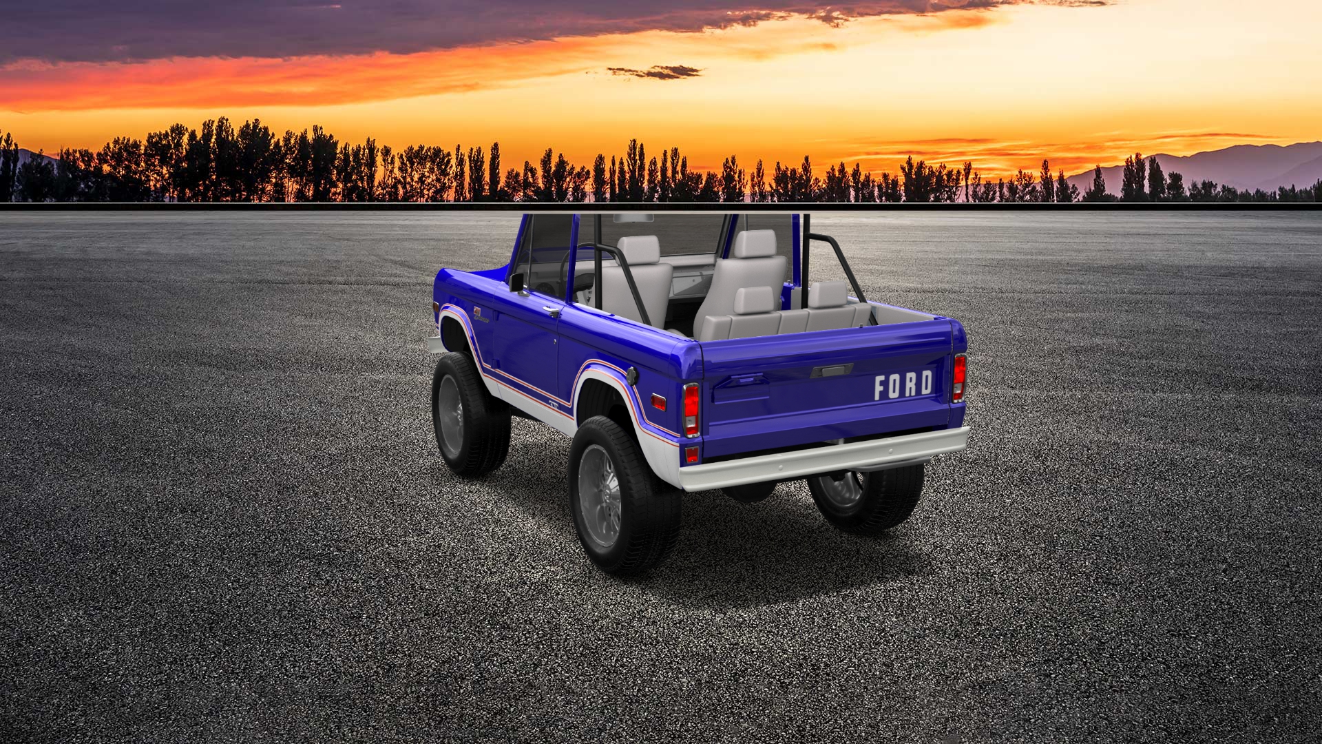 Ford Bronco 3 Door SUV 1965