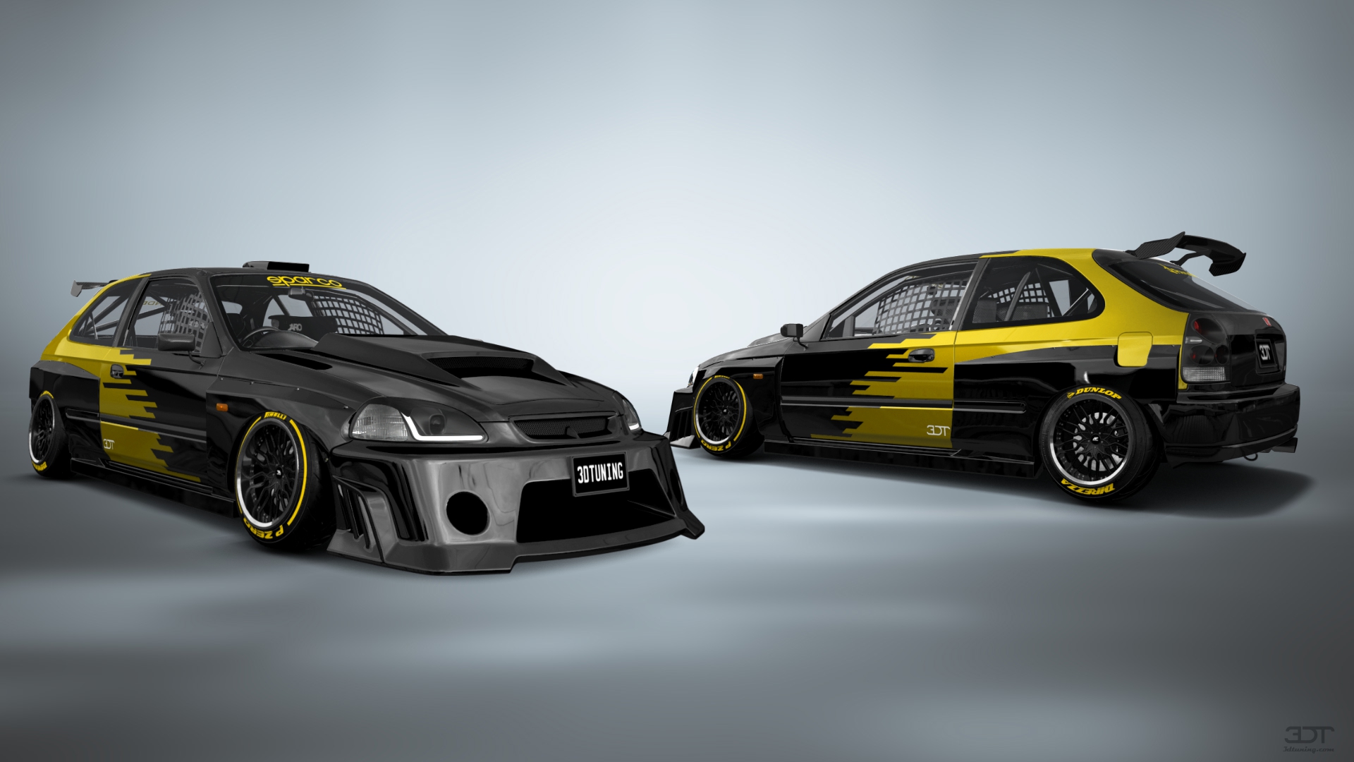 Honda Civic 3 Door Hatchback 1997 tuning