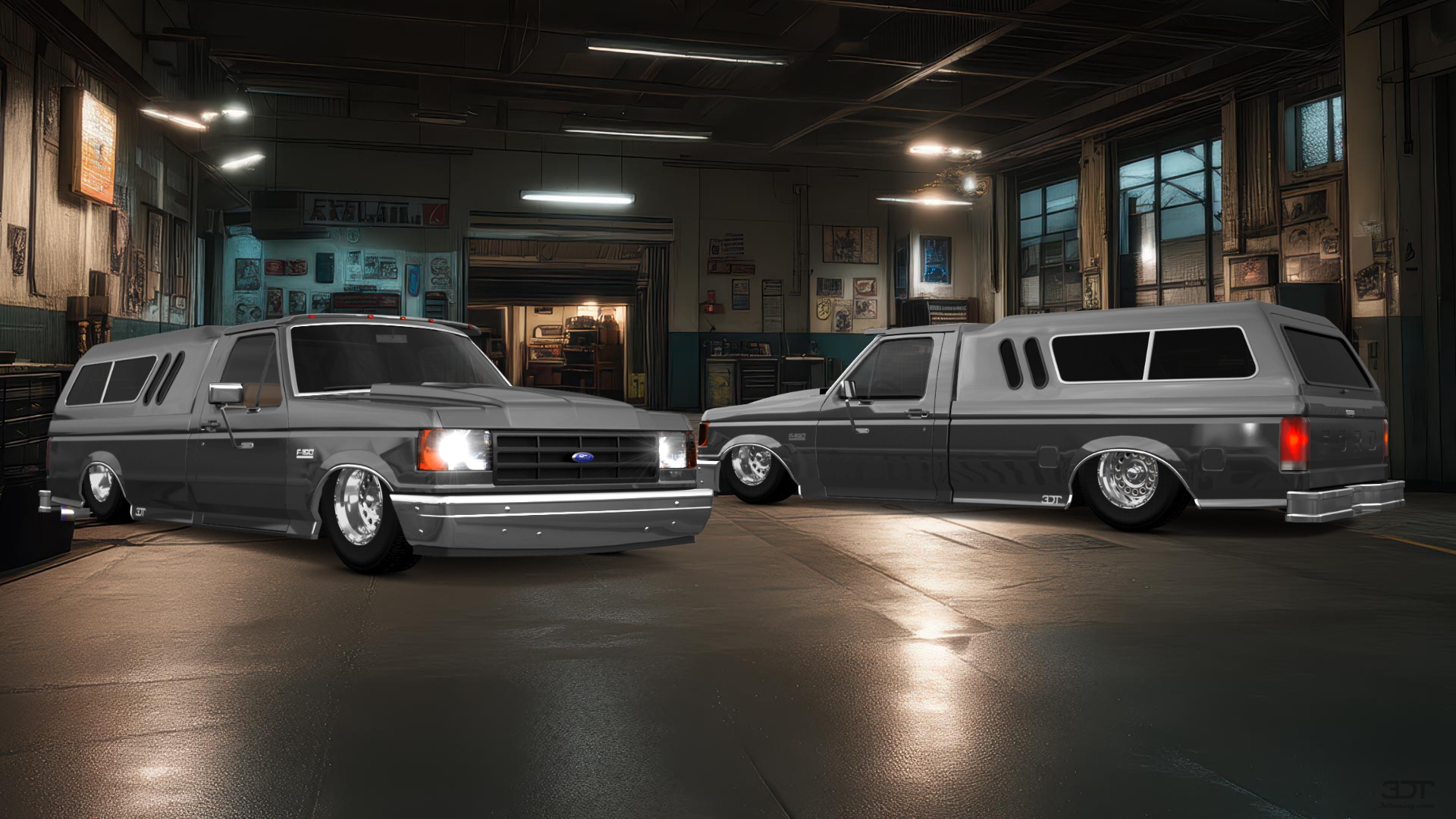 Ford F-150 2 Door pickup truck 1987 tuning