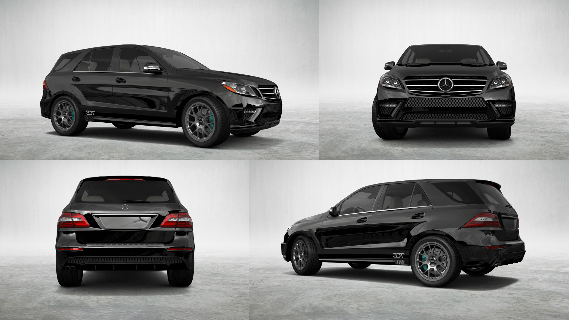 Mercedes M-Class 5 Door SUV 2011 tuning