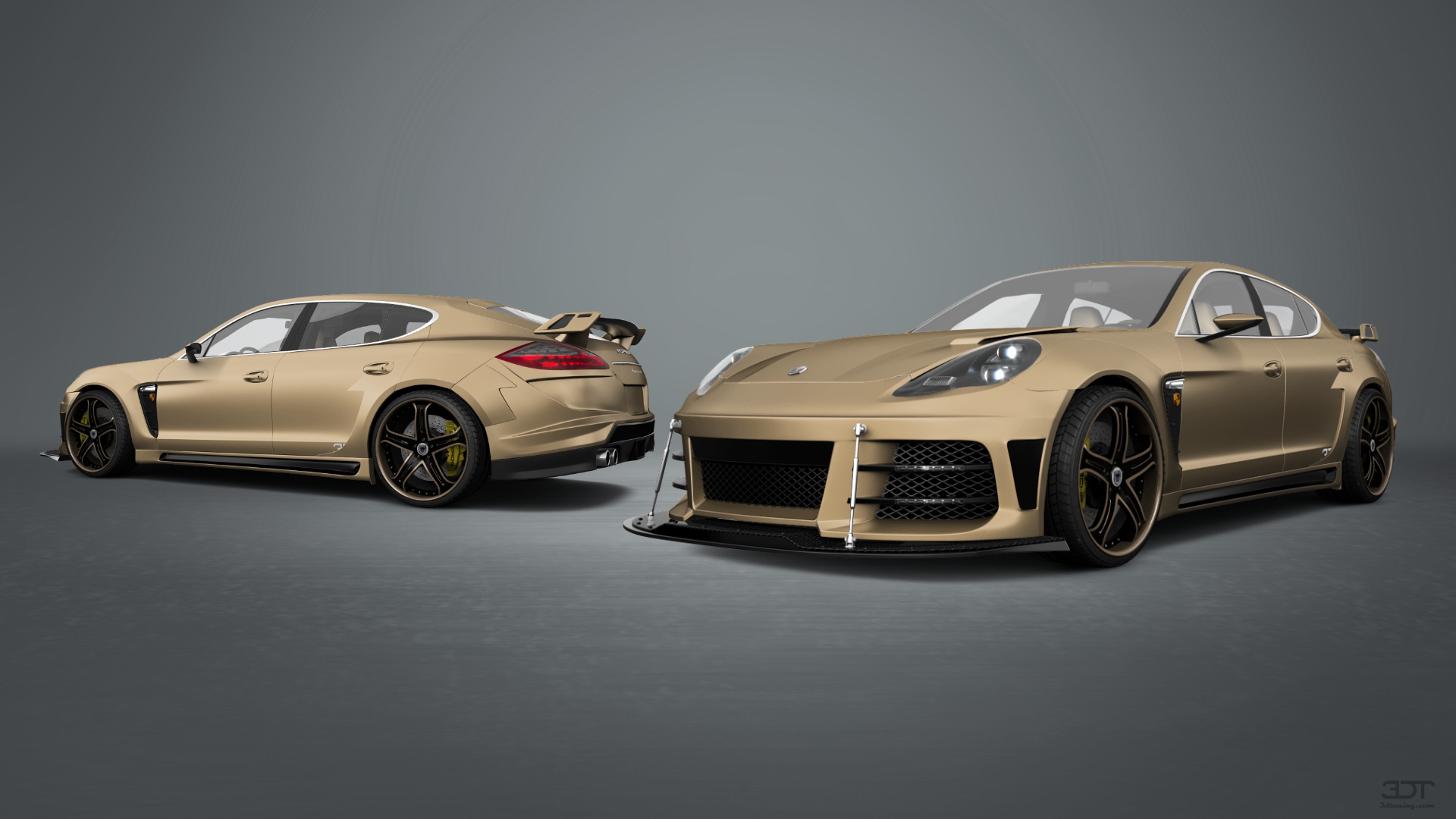 Porsche Panamera 4 door fastback saloon 2011