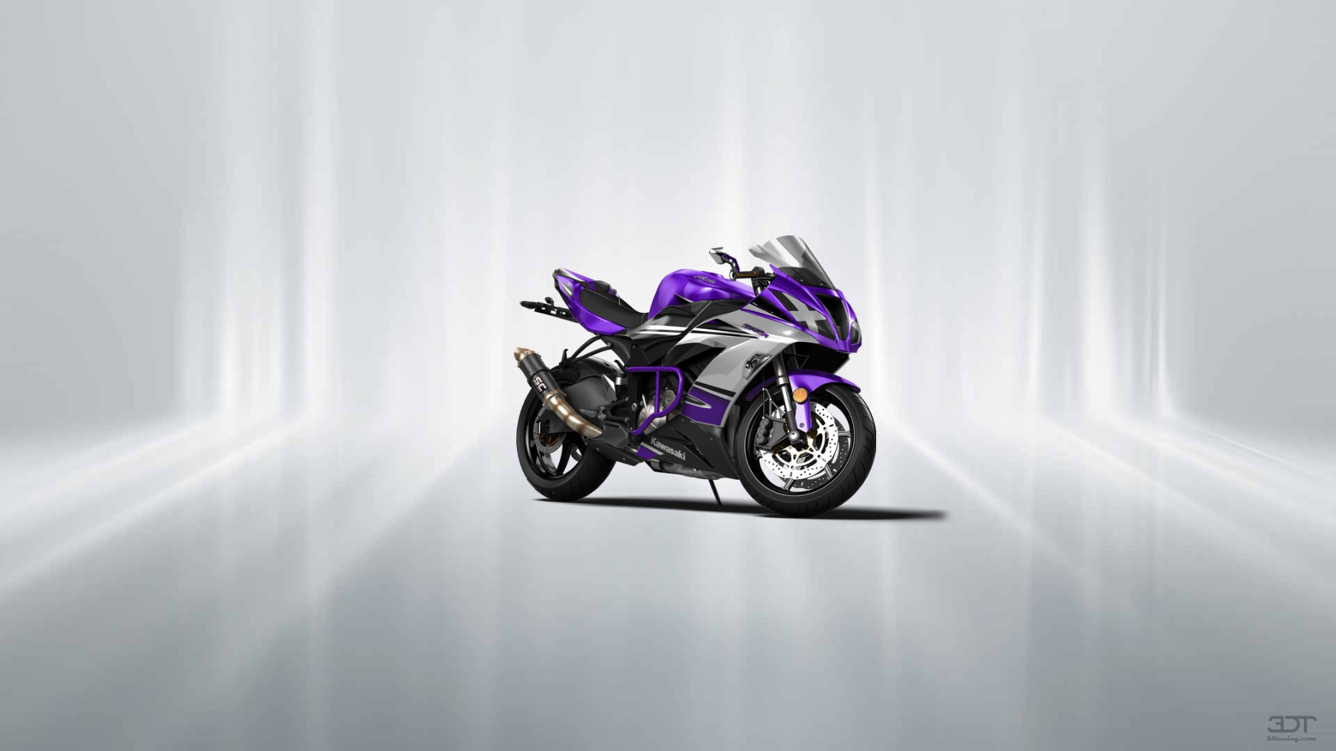 Kawasaki Ninja ZX 6R Sport Bike 2015 tuning