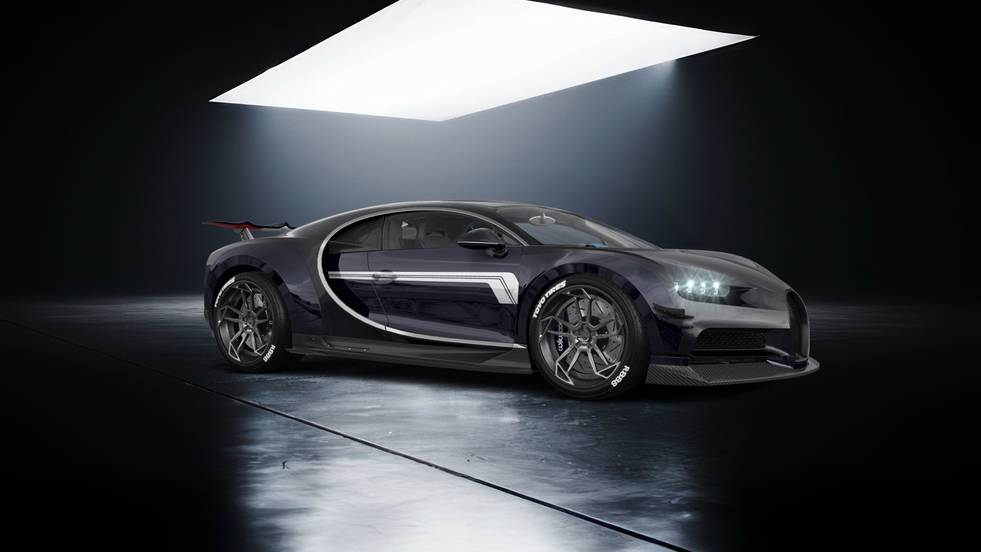 Bugatti Chiron 2 Door Coupe 2016 tuning