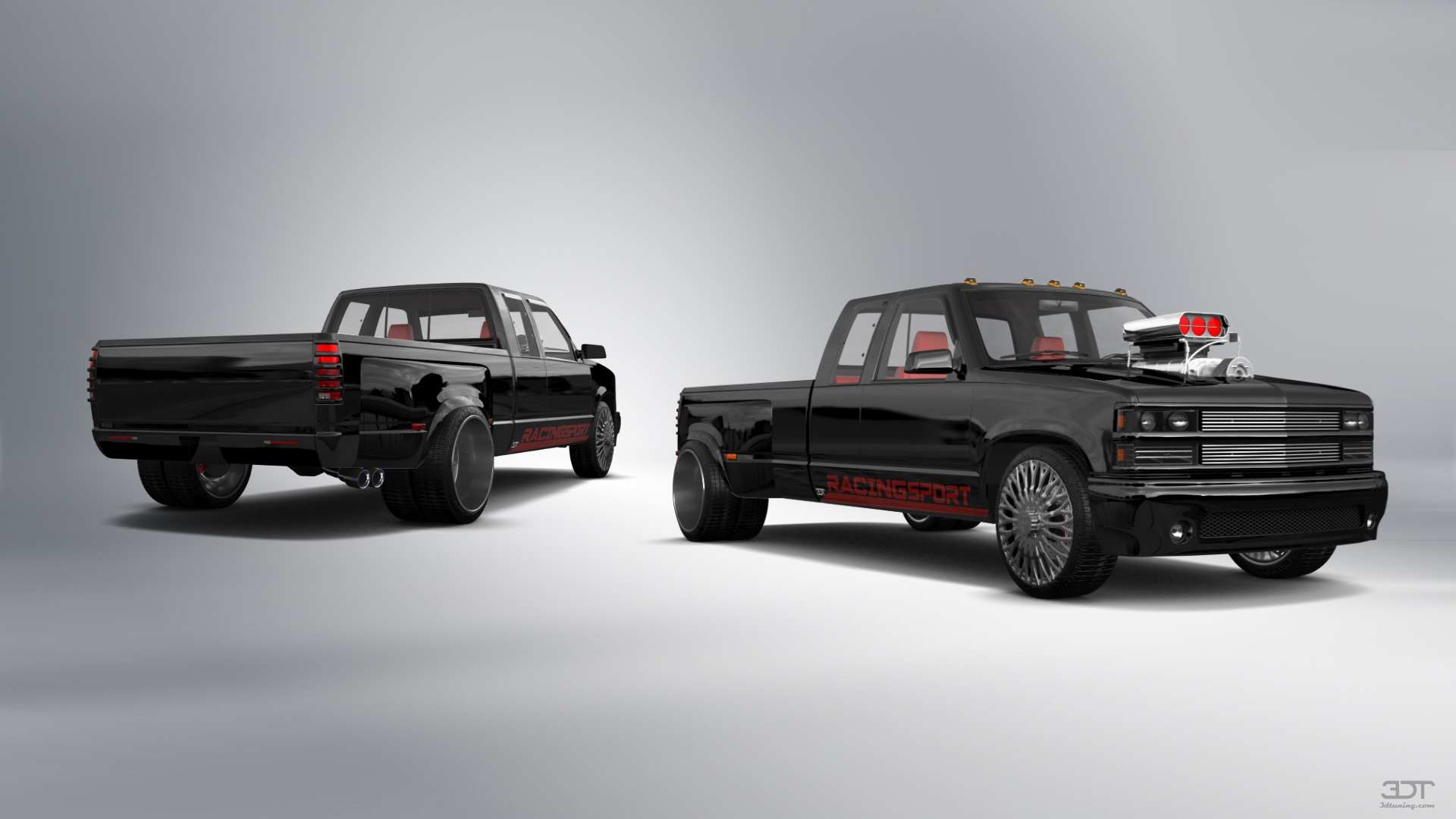 Chevrolet K3500 Extended Cab Pickup Truck 1988