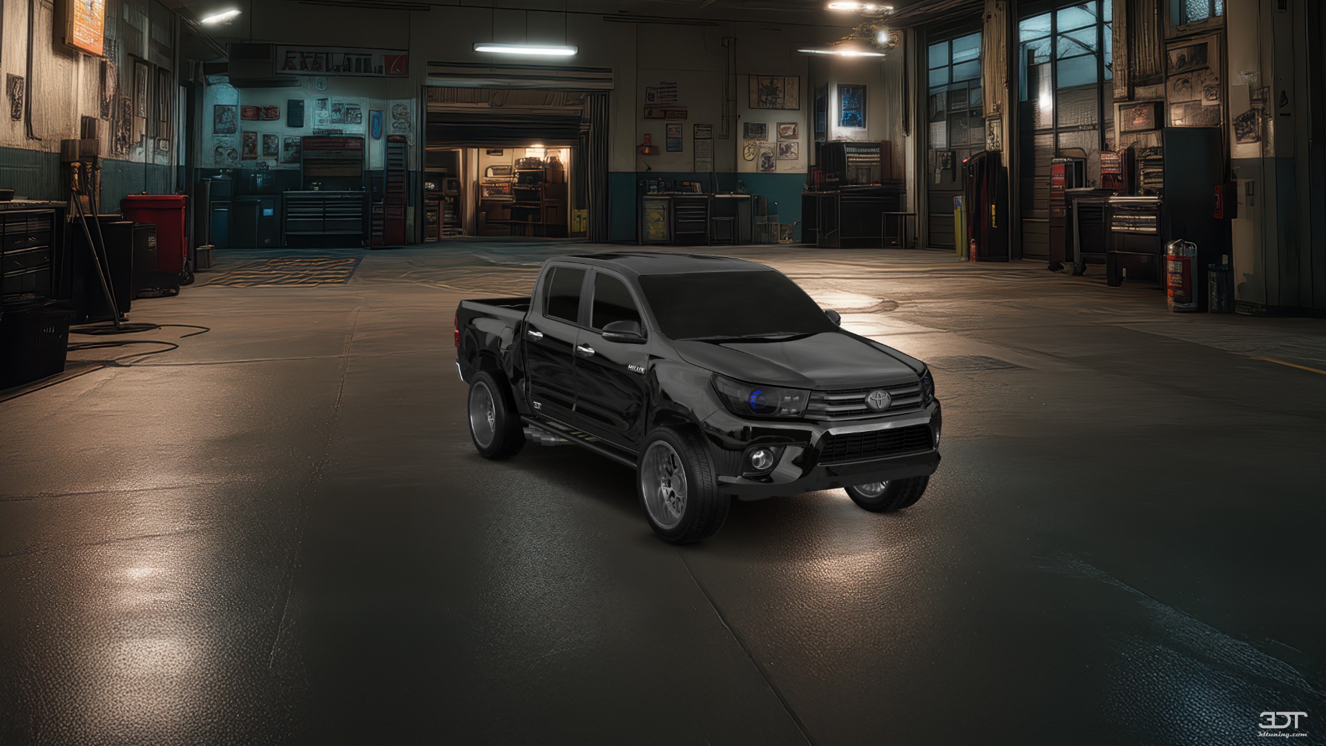 Toyota Hilux Double Cab 4 Door pickup truck 2015 tuning