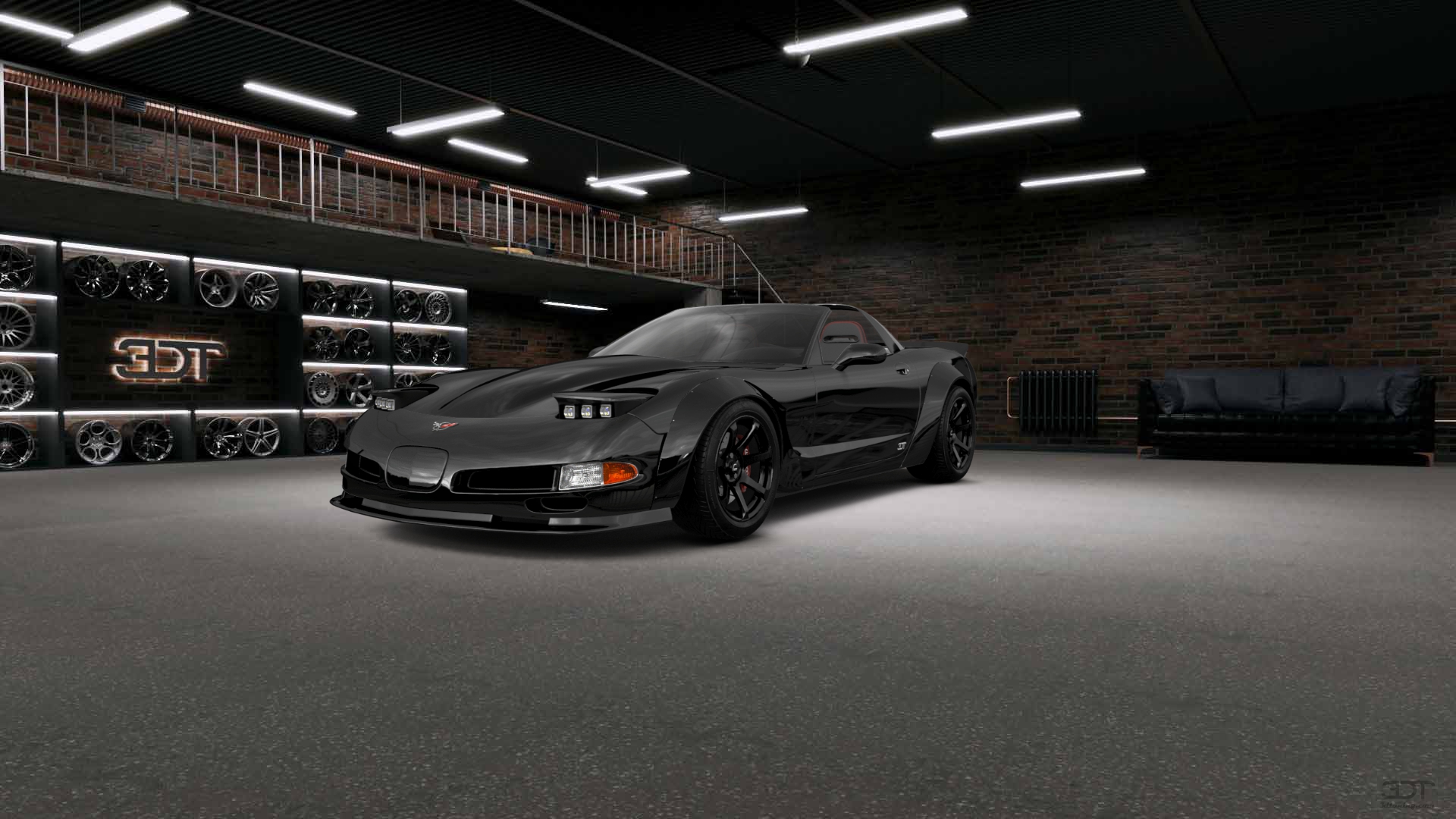 Chevrolet Corvette C5 Fastback 2 Door Coupe 1997 tuning