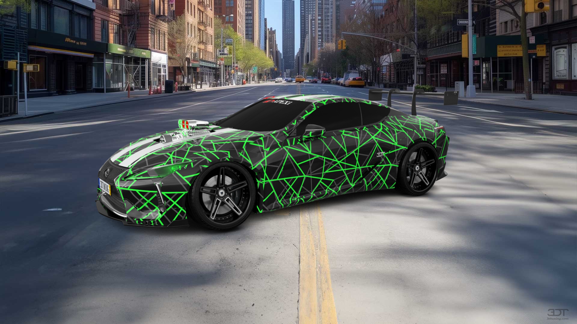 Lexus LC500 2 door fastback coupe 2017 tuning