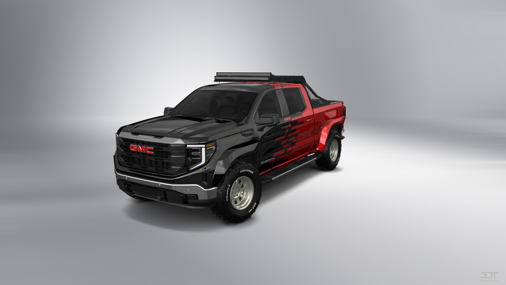 GMC Sierra 1500 Crew Cab 5.8 ft box 4 Door pickup truck 2023 tuning