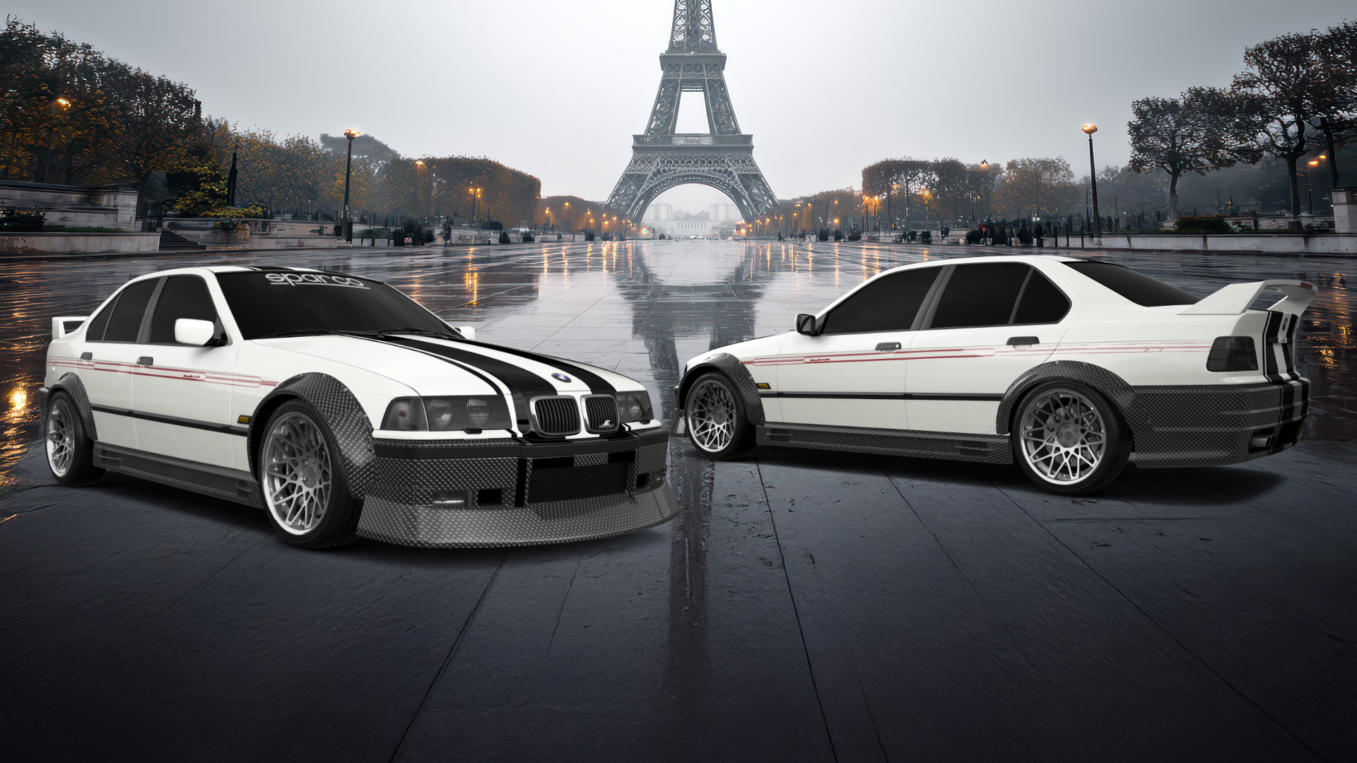 BMW 3 Series 4 Door Saloon 1990 tuning