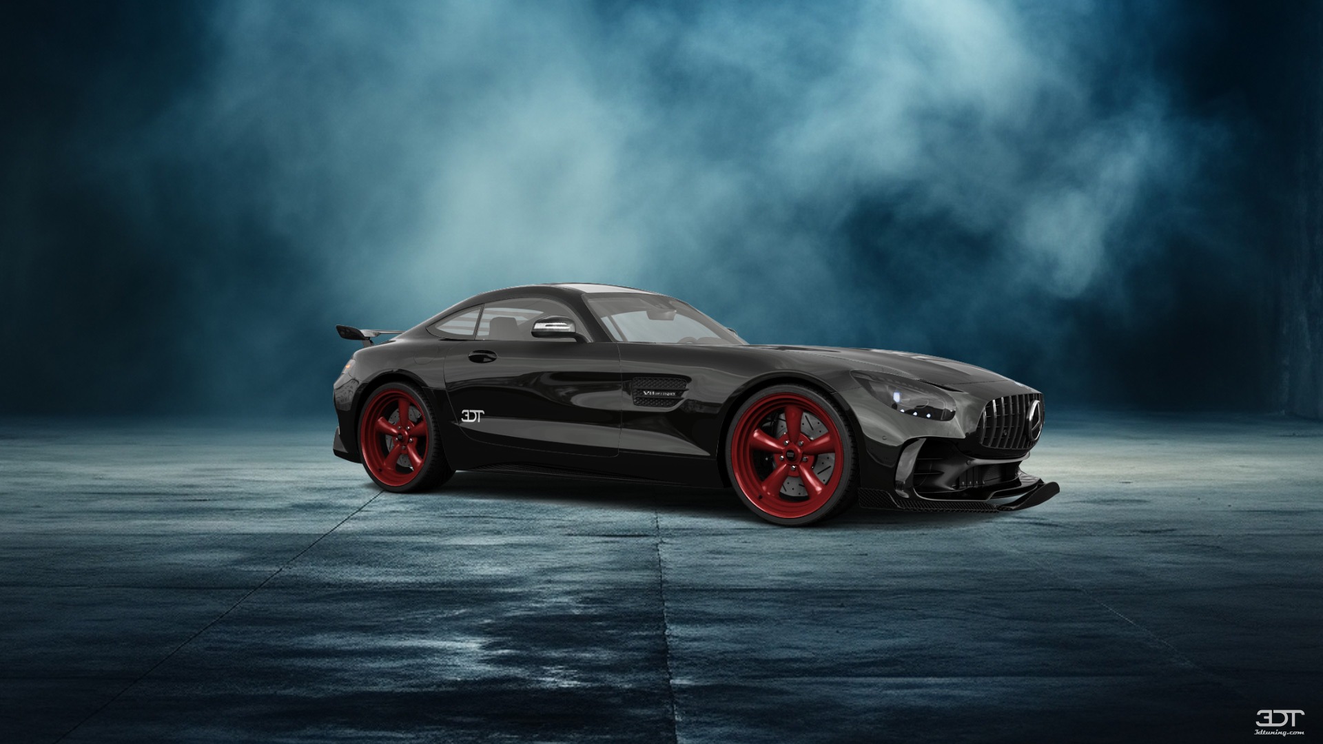 Mercedes AMG GT 2 door fastback coupe 2016 tuning