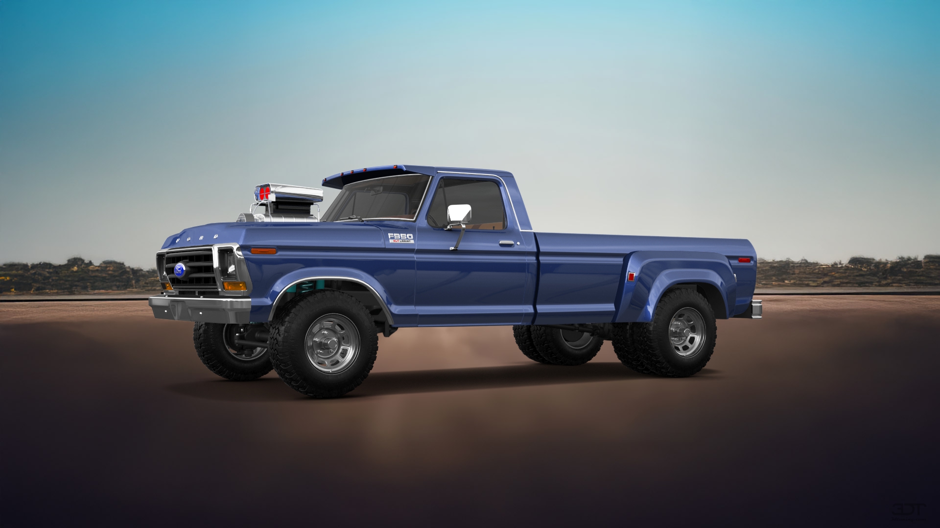 Ford F-350 Dually Regular Cab 2 Door pickup truck 1978 tuning