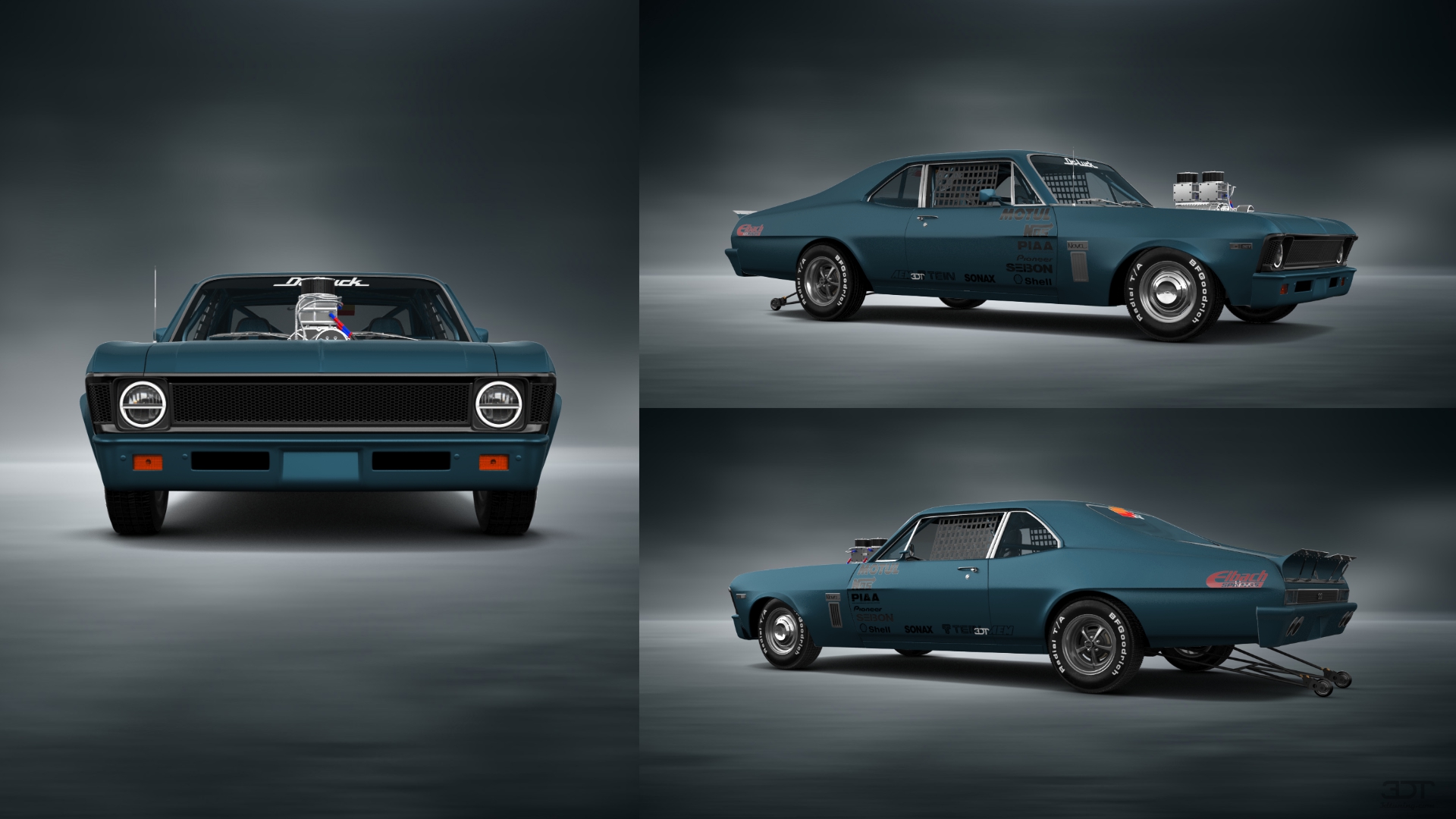 Chevrolet Chevy II Nova 2 Door Coupe 1968