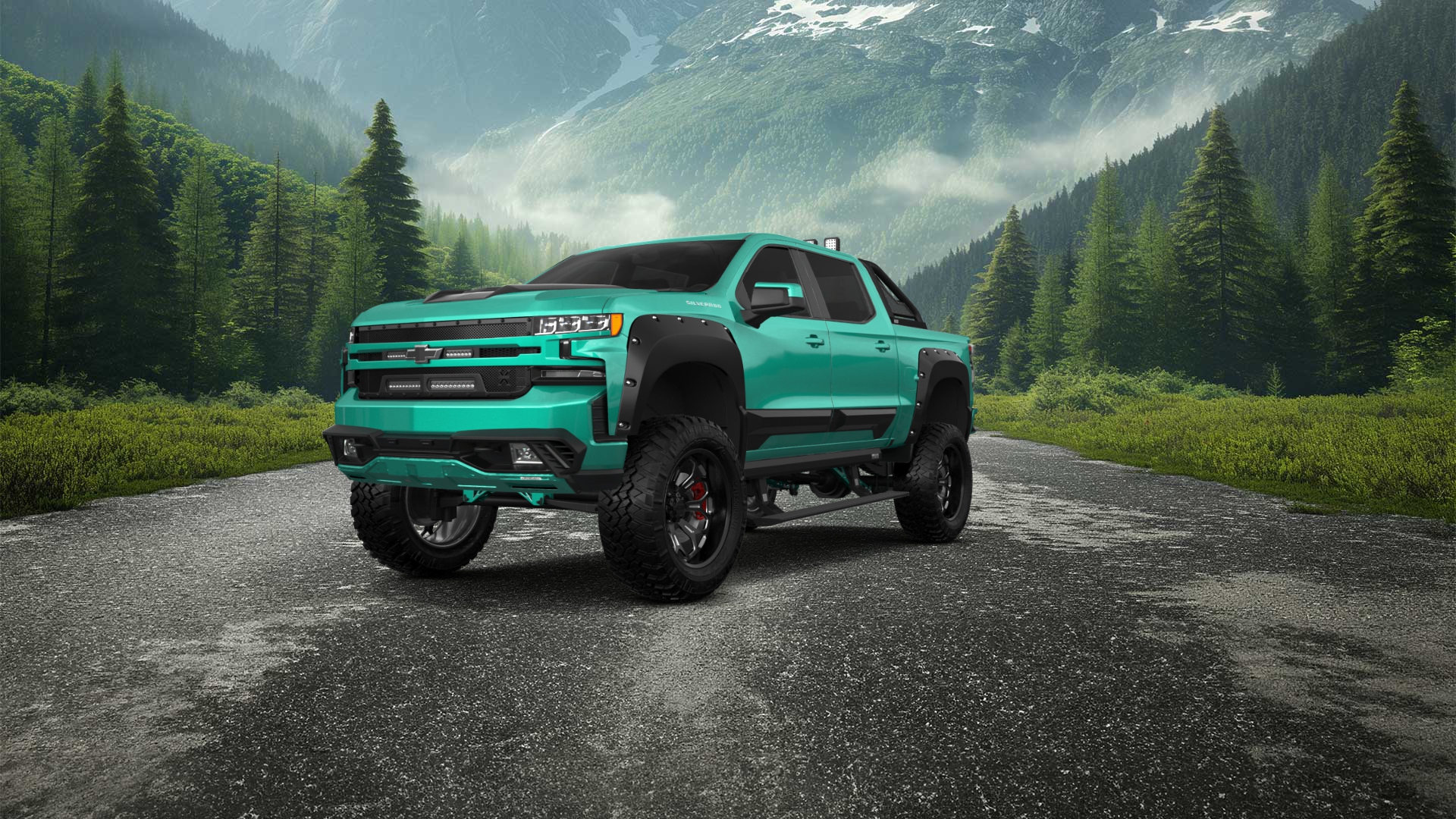 Chevrolet Silverado 1500 4 Door pickup truck 2019