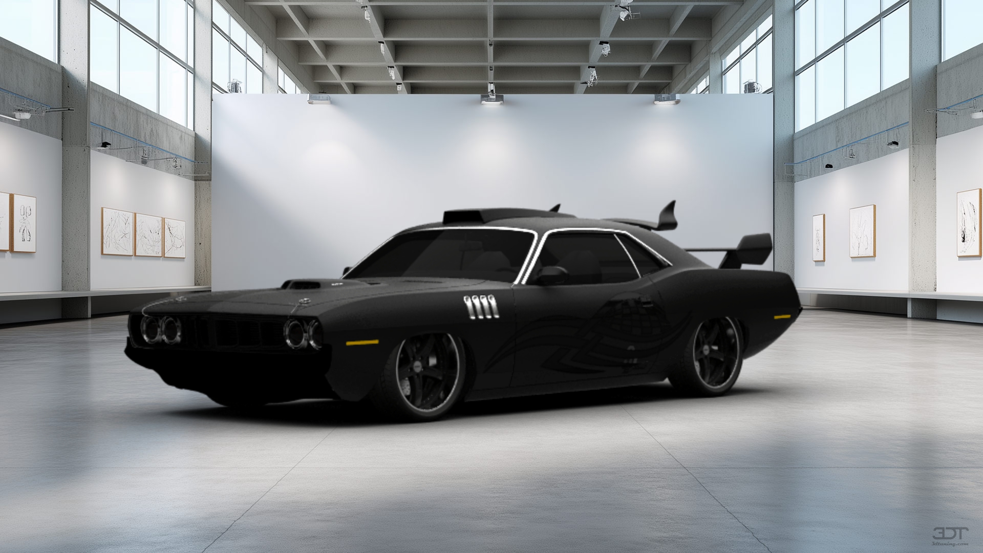 Plymouth Hemi Cuda Coupe 1971 tuning