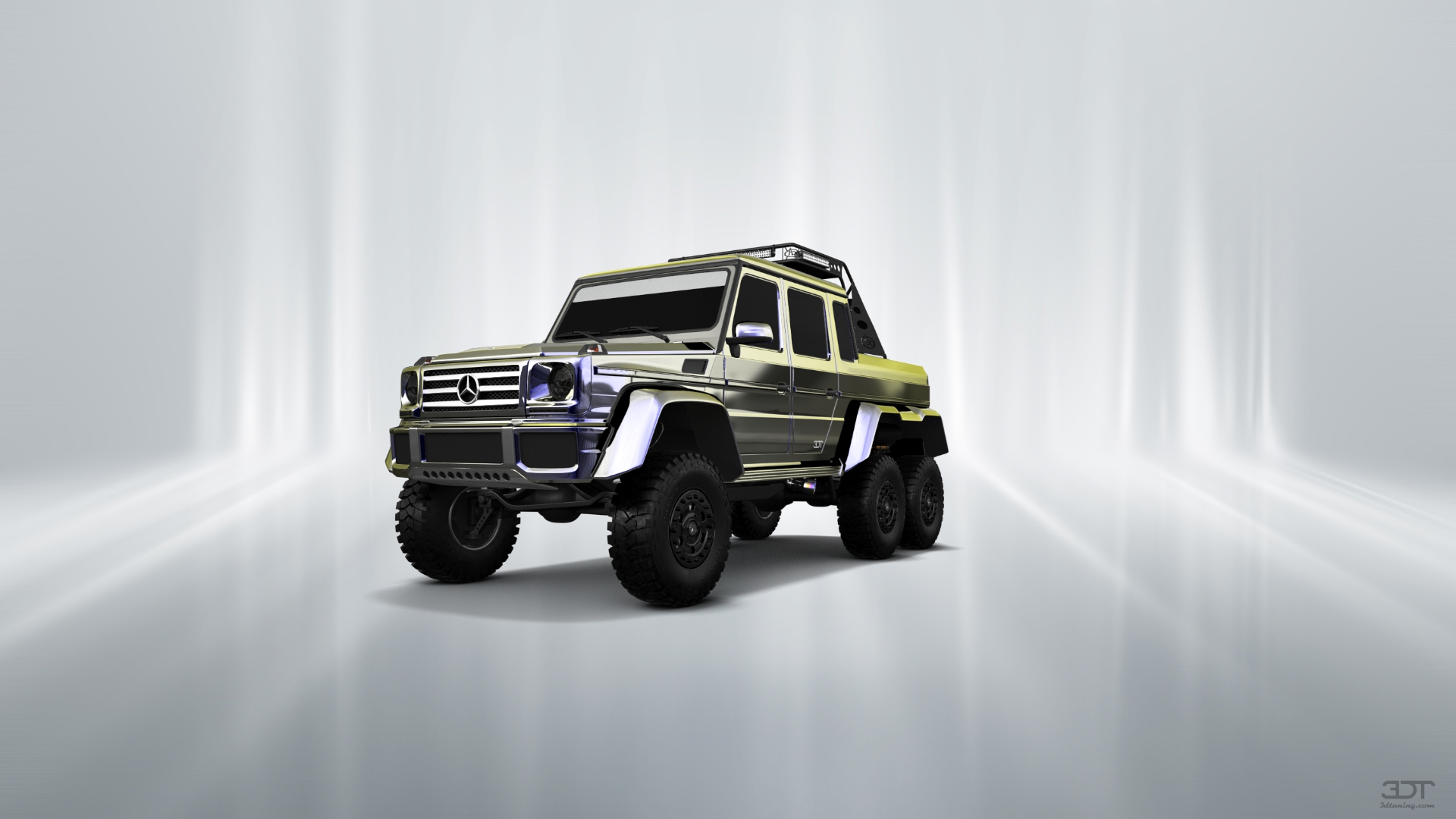 Mercedes G 63 AMG 6x6 4 Door pickup truck 2013 tuning