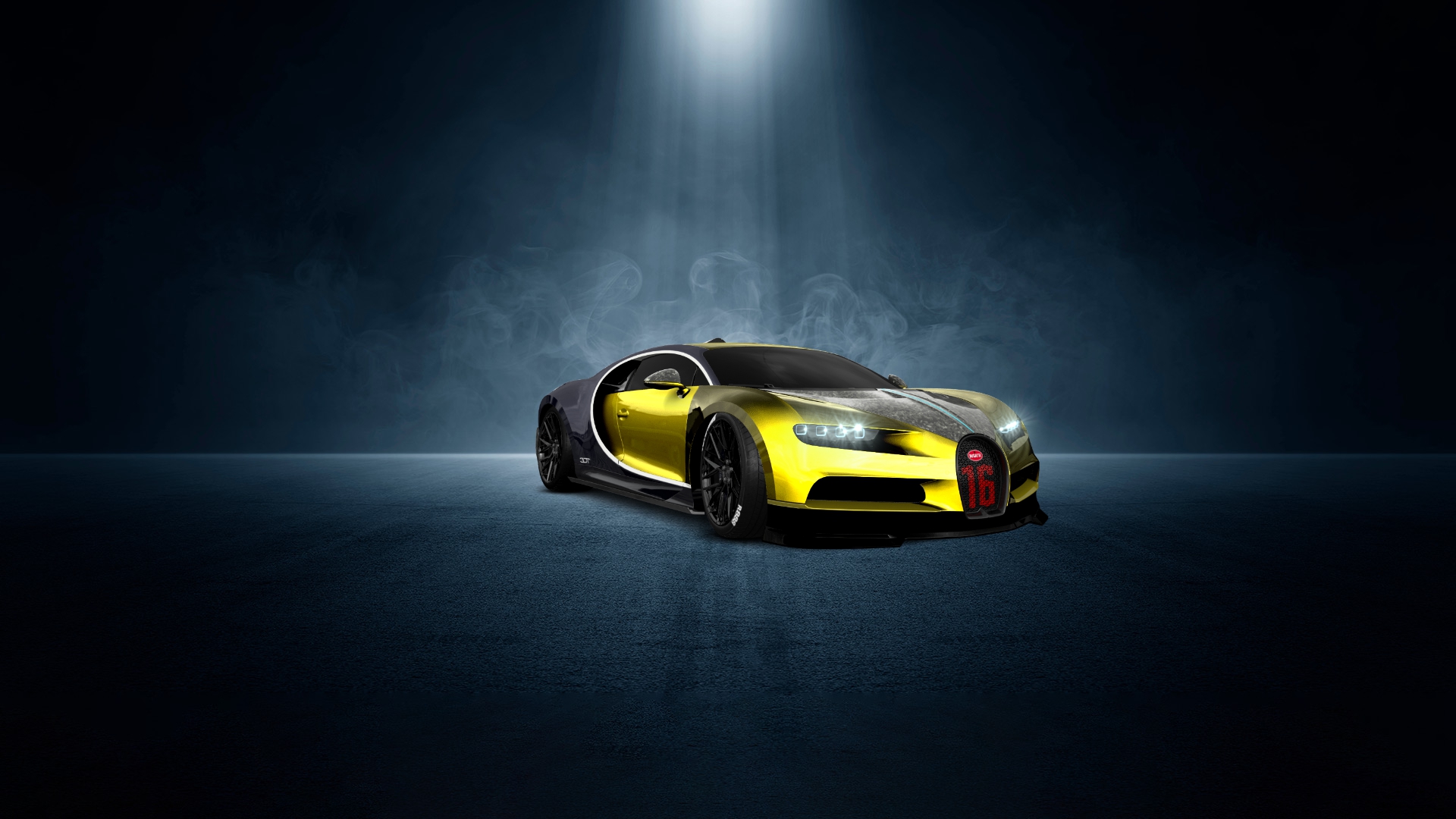 Bugatti Chiron 2 Door Coupe 2016