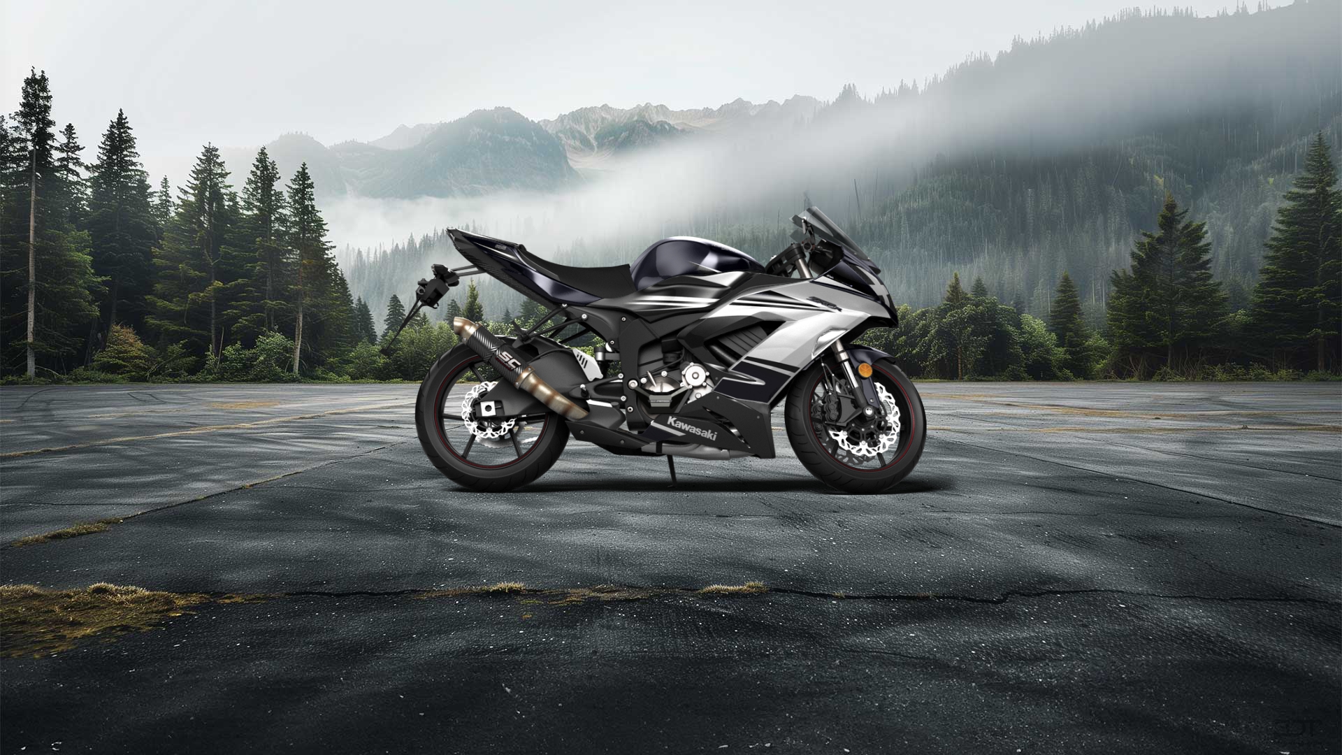 Kawasaki Ninja ZX 6R Sport Bike 2015