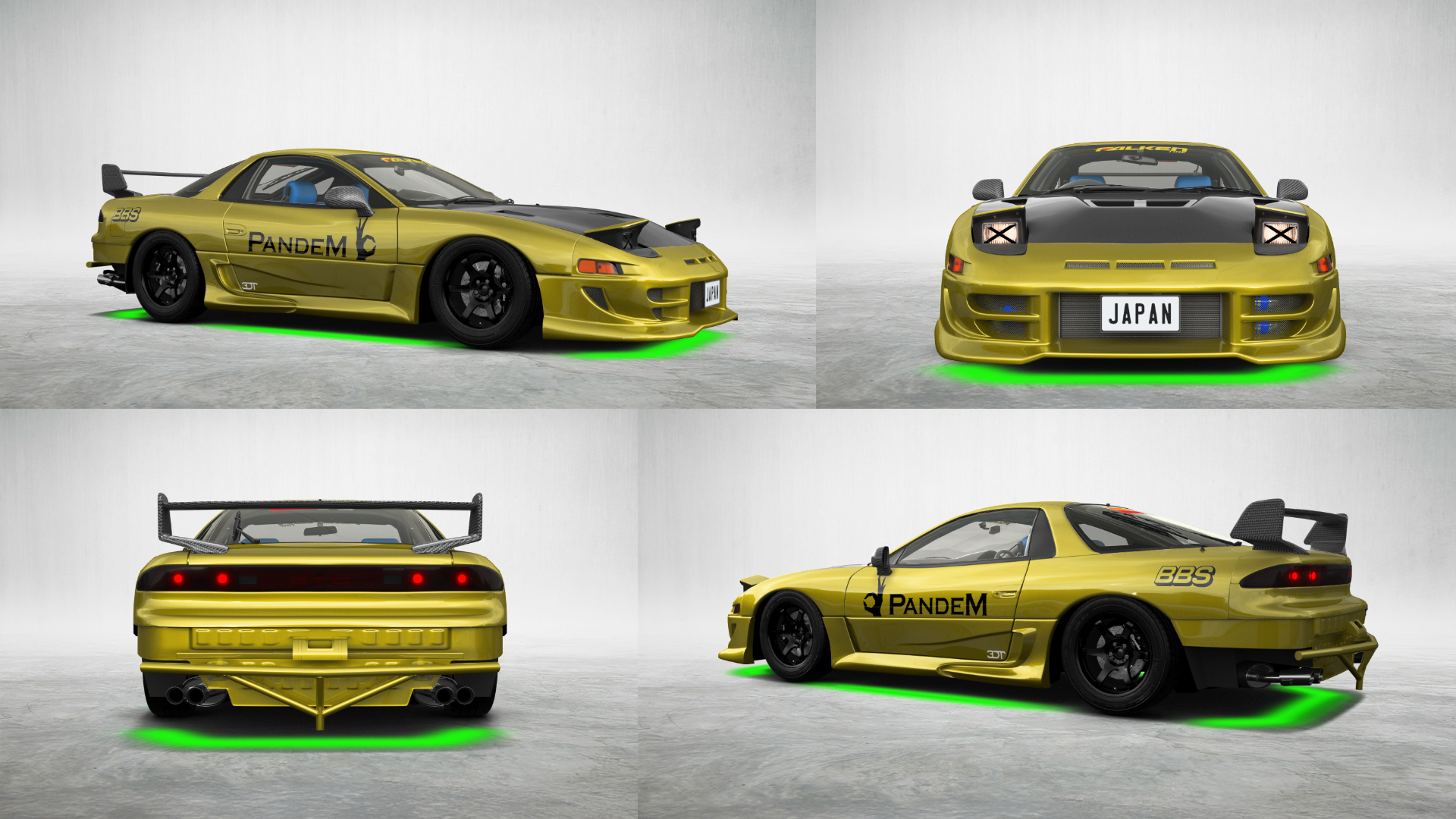 Mitsubishi 3000GT 2 Door Coupe 1991 tuning