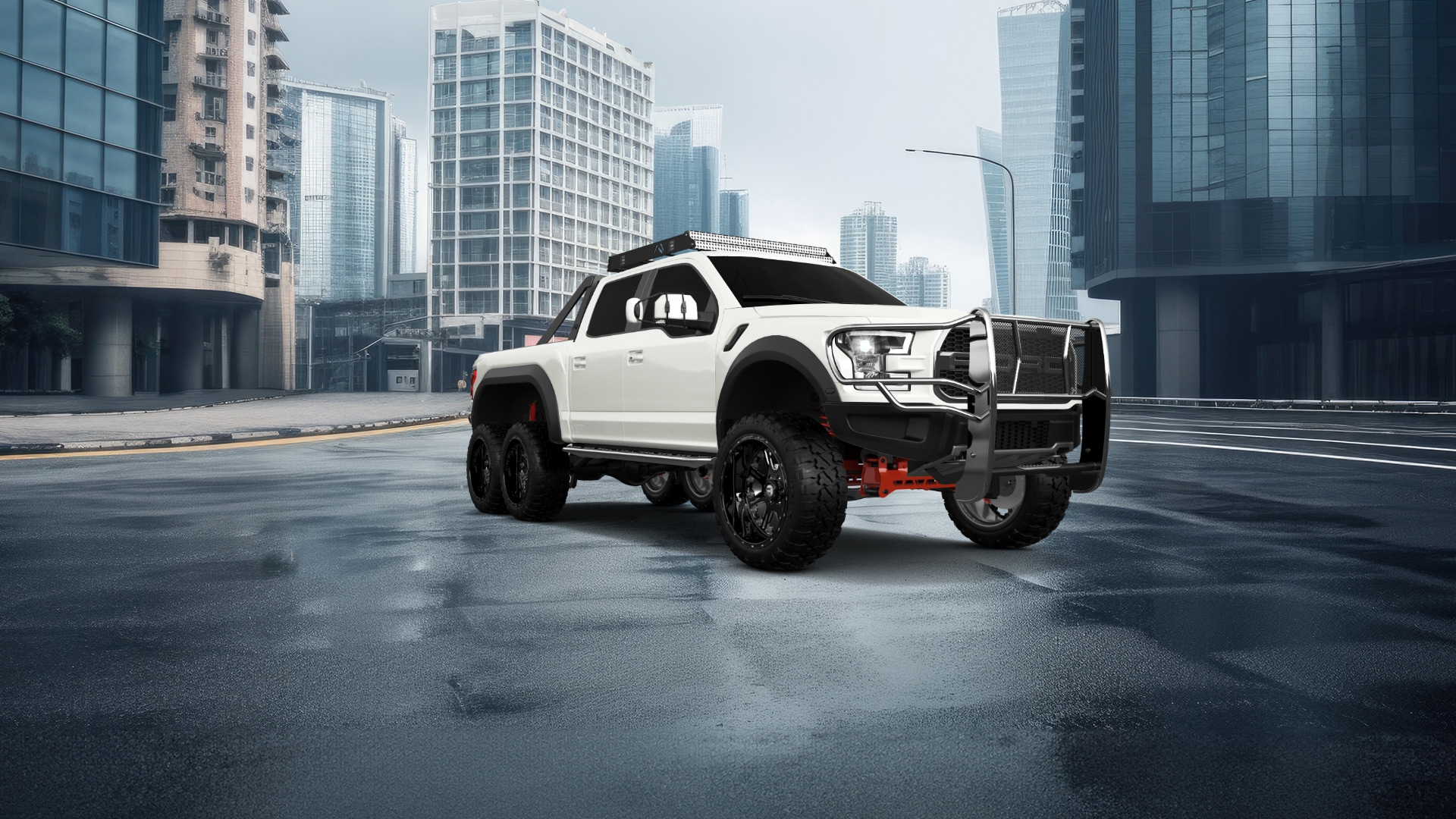 Ford Hennessey VelociRaptor 6x6 Truck 2017 tuning