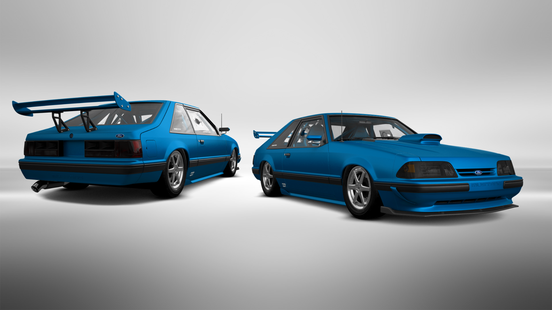 Ford Mustang 3 Door Hatchback 1988 tuning
