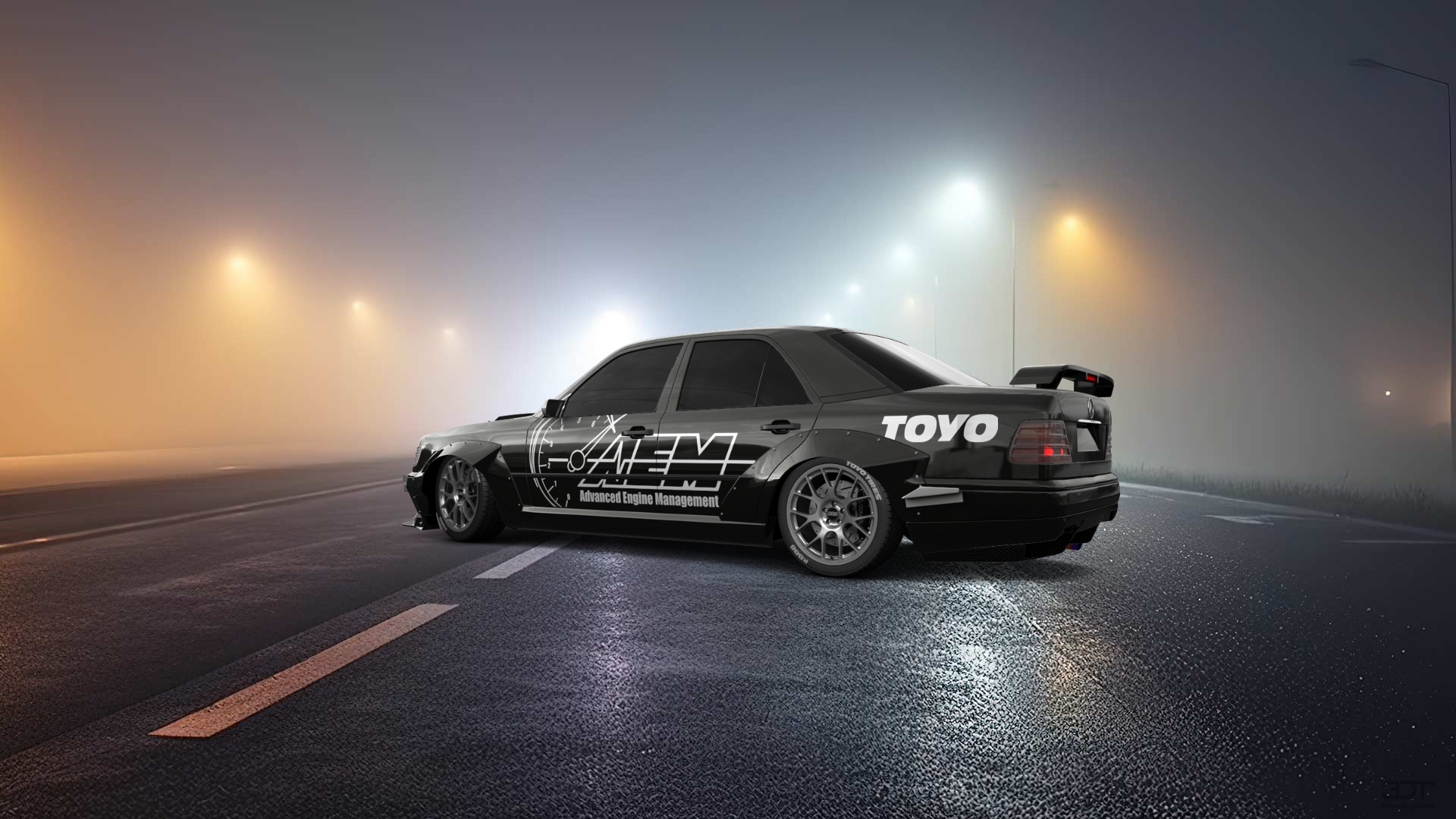 Mercedes E-Class Sedan 1984 tuning