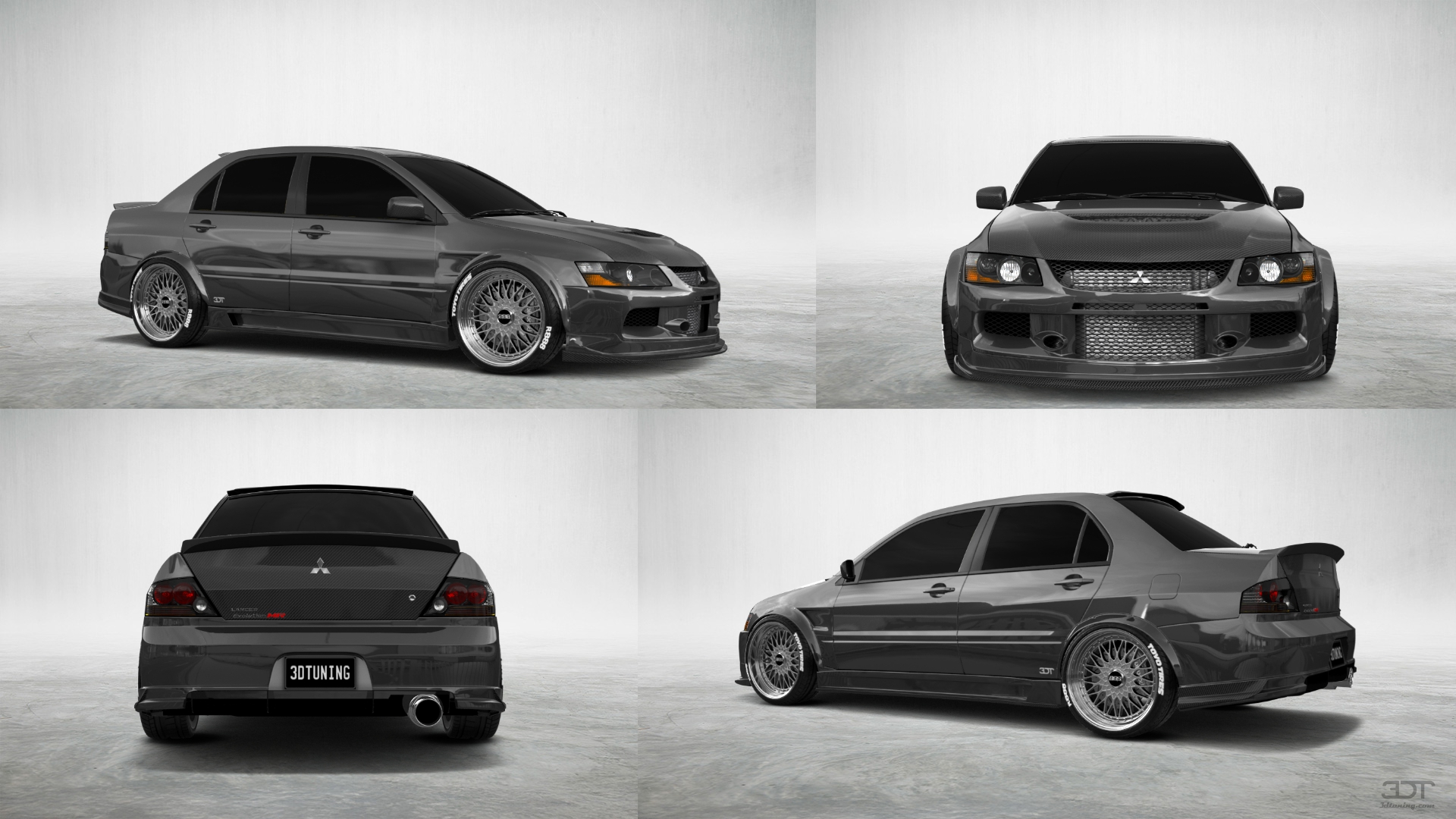 Mitsubishi Lancer Evo IX 4 Door Saloon 2005 tuning