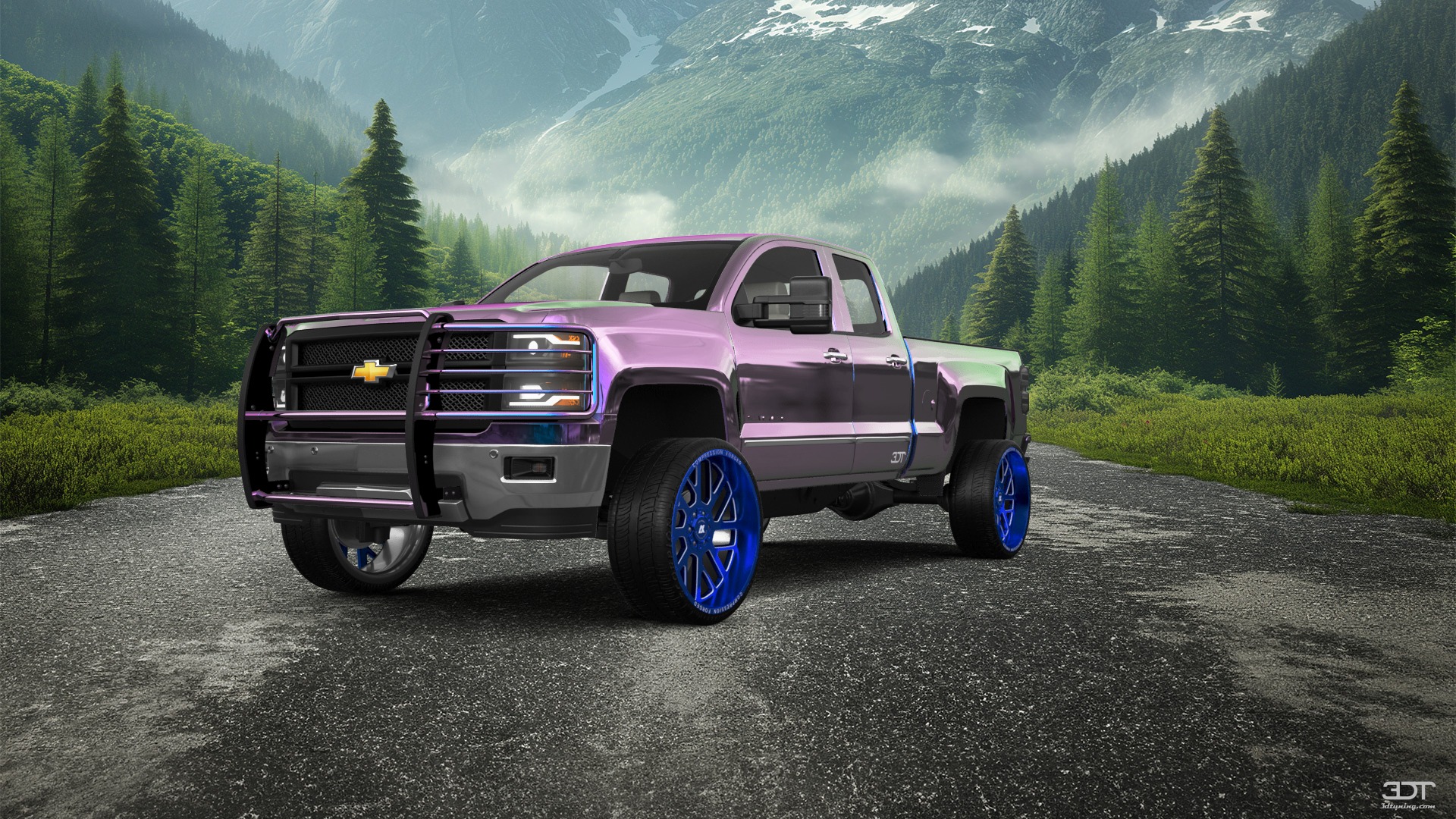 Chevrolet Silverado 1500 6.5 ft box 4 Door pickup truck 2014