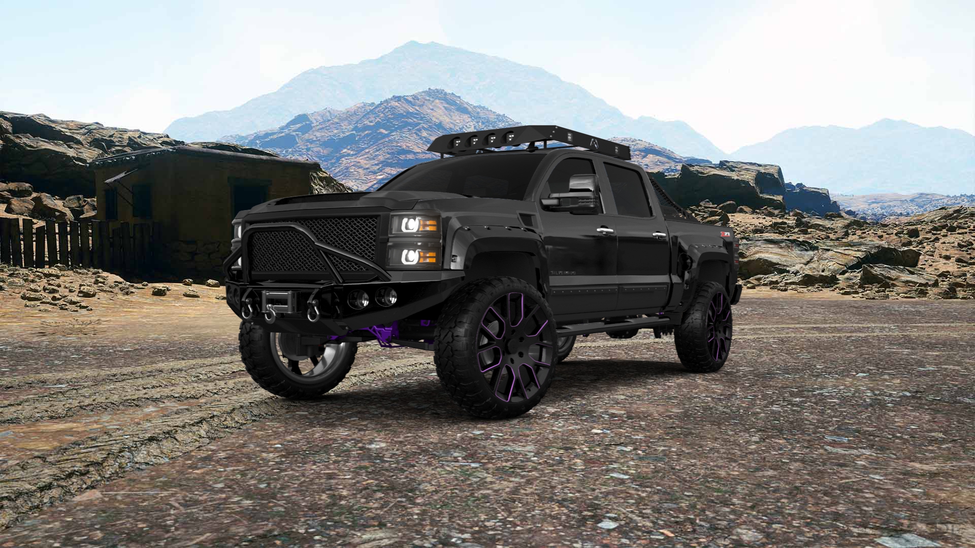 Chevrolet Silverado 1500 4 Door pickup truck 2014 tuning