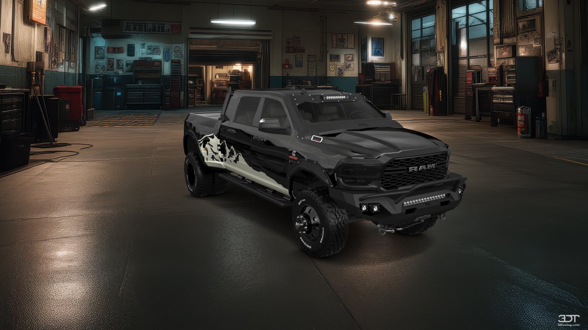 Dodge Ram 3500 4 Door pickup truck 2020 tuning