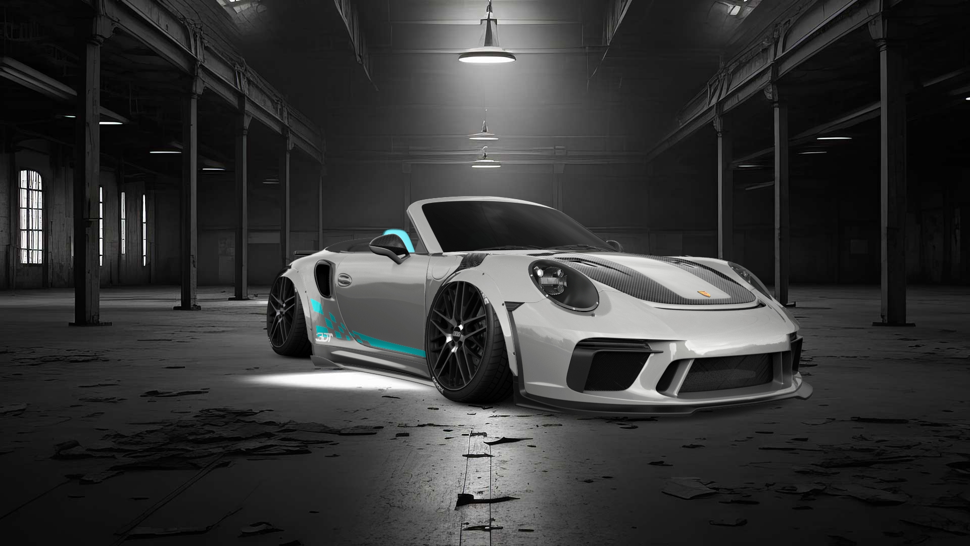Porsche 911 Turbo S 2 Door Convertible 2014 tuning