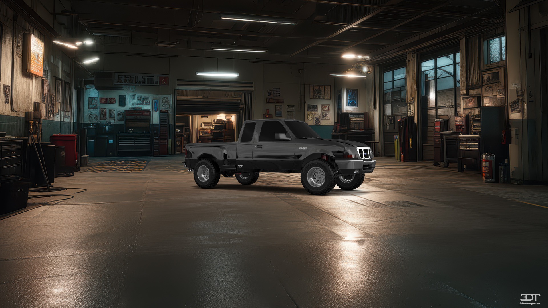 Tuning Ford Ranger Flareside 2 Door pickup truck 1998