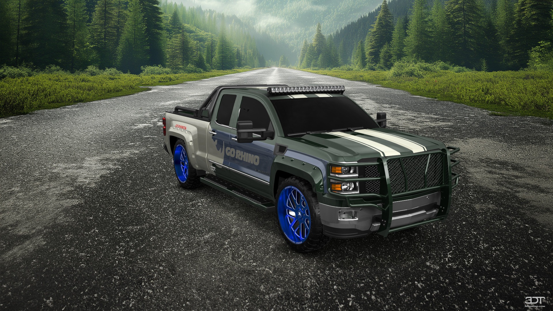 Chevrolet Silverado 1500 6.5 ft box 4 Door pickup truck 2014 tuning