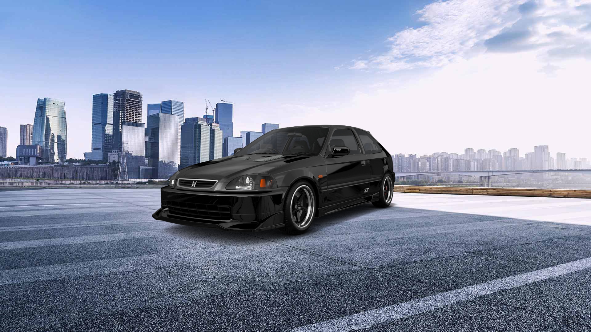 Honda Civic 3 Door Hatchback 1997 tuning