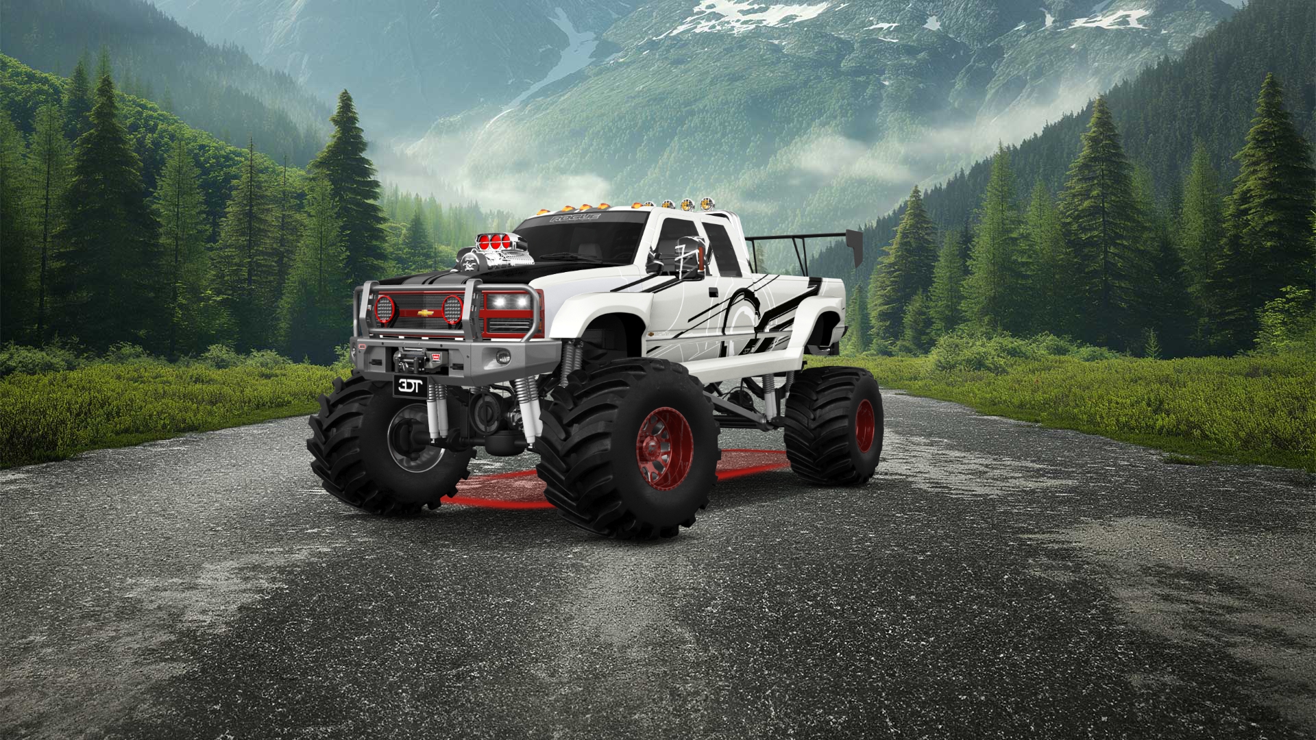 Chevrolet K3500 Extended Cab Pickup Truck 1988 tuning